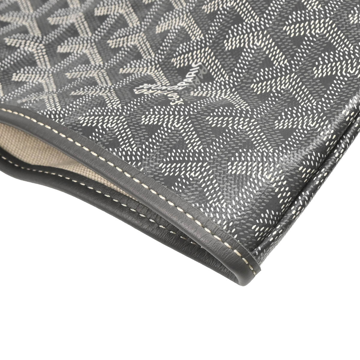Goyard 2018 Gray Saint Louis PM Tote Bag