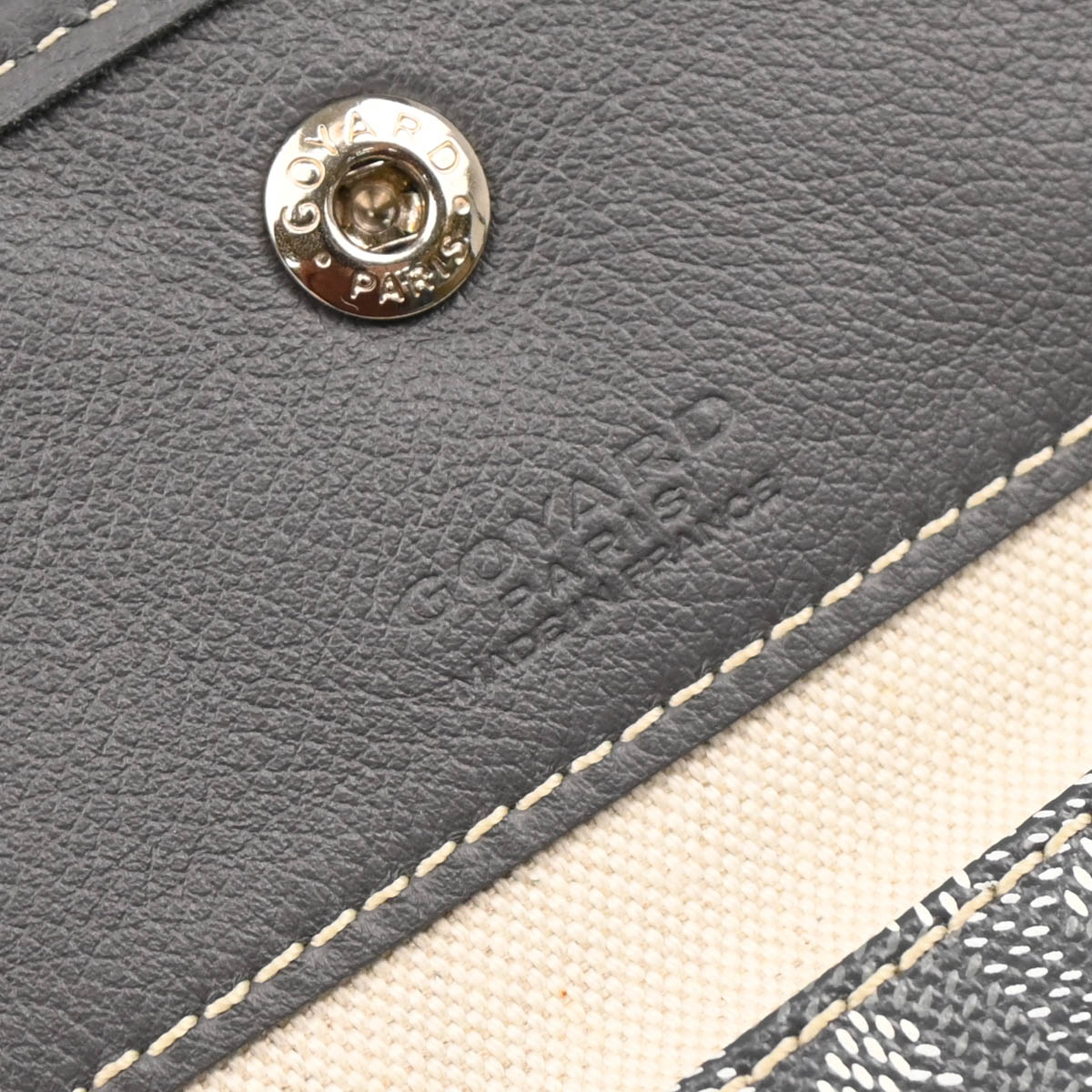 Goyard 2018 Gray Saint Louis PM Tote Bag