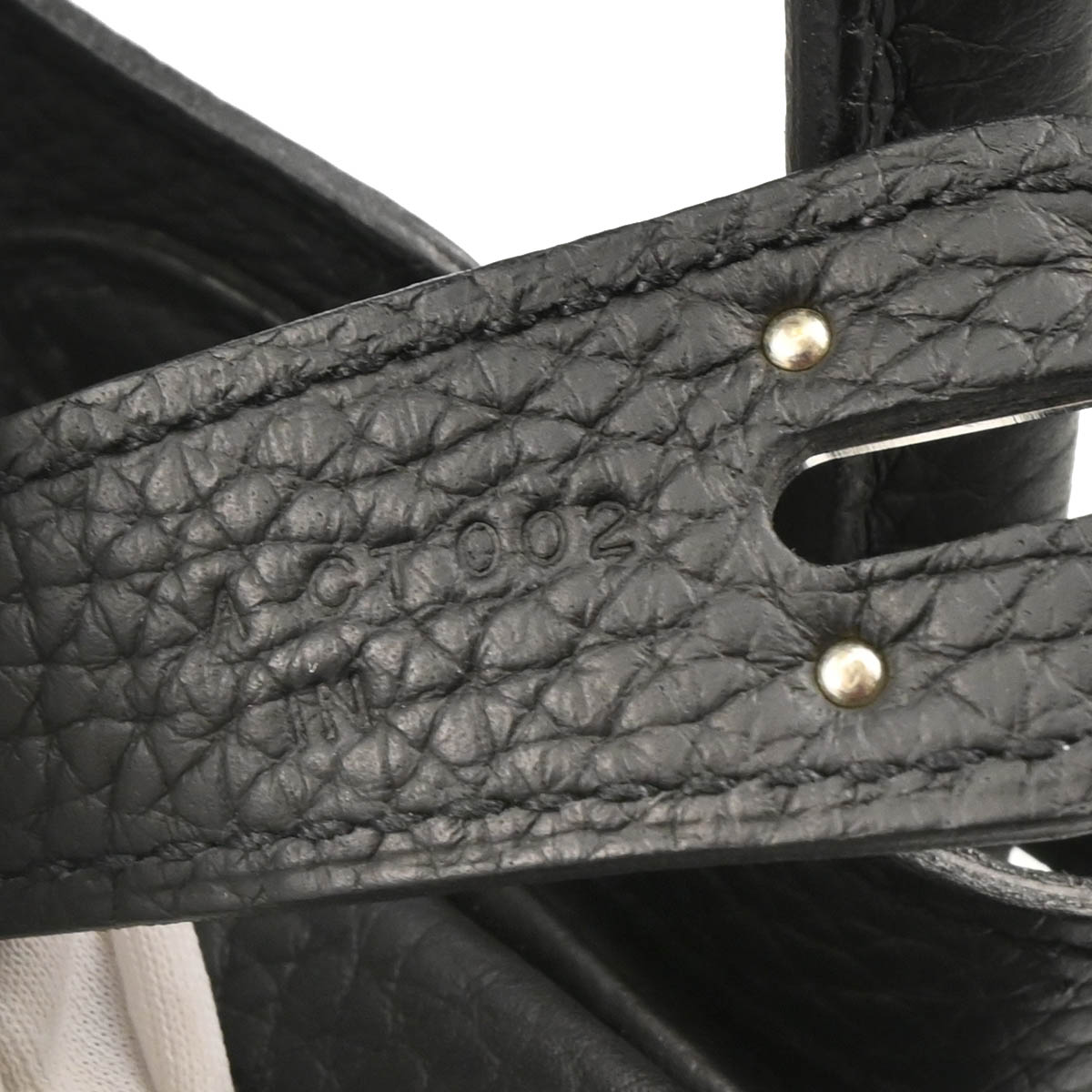Hermes 2017 Black Taurillon Clemence Lindy 30 Shoulder Bag