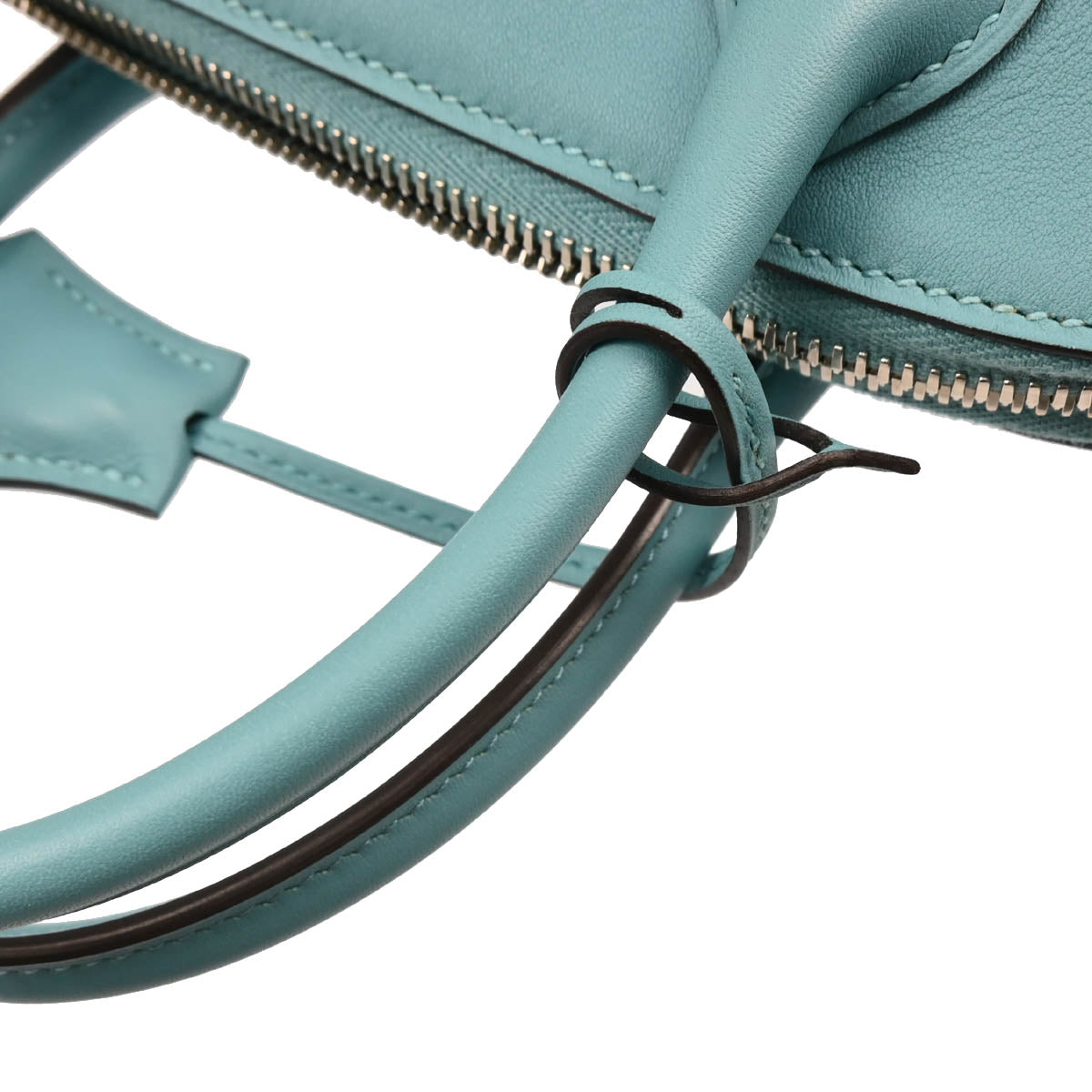 Hermes 2015 Blue Atoll Swift Bolide Secret Handbag