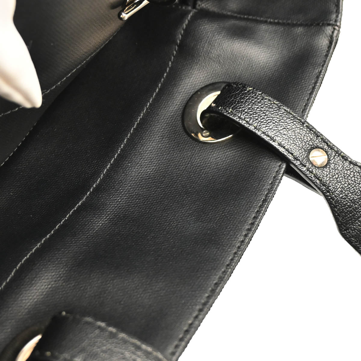 Chanel 2012-2013 Black Canvas Paris-Biarritz Tote PM Handbag