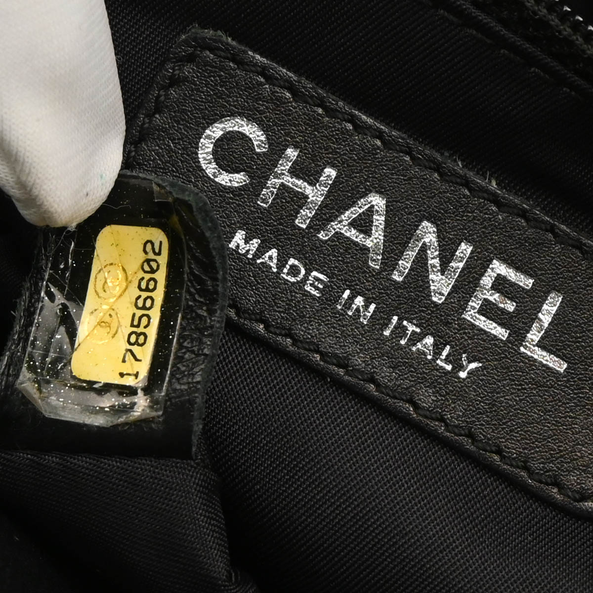 Chanel 2012-2013 Black Canvas Paris-Biarritz Tote PM Handbag