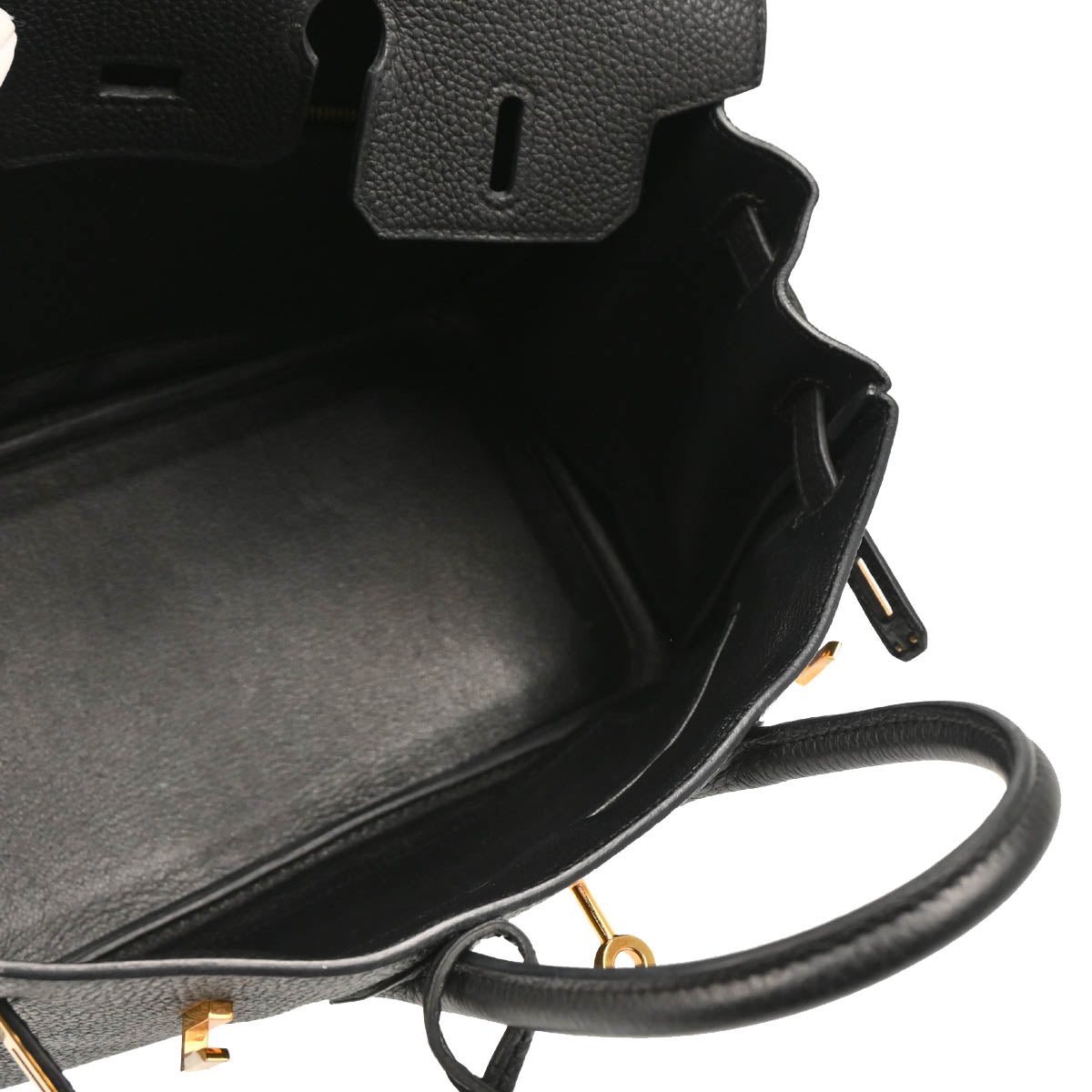 Hermes 2019 Black Togo Birkin 25 Handbag