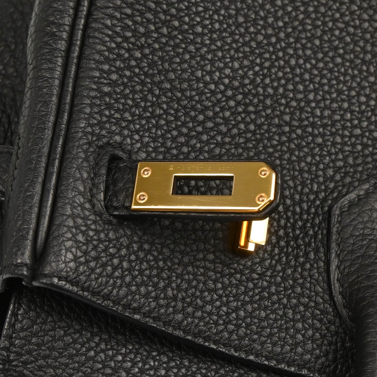 Hermes 2019 Black Togo Birkin 25 Handbag
