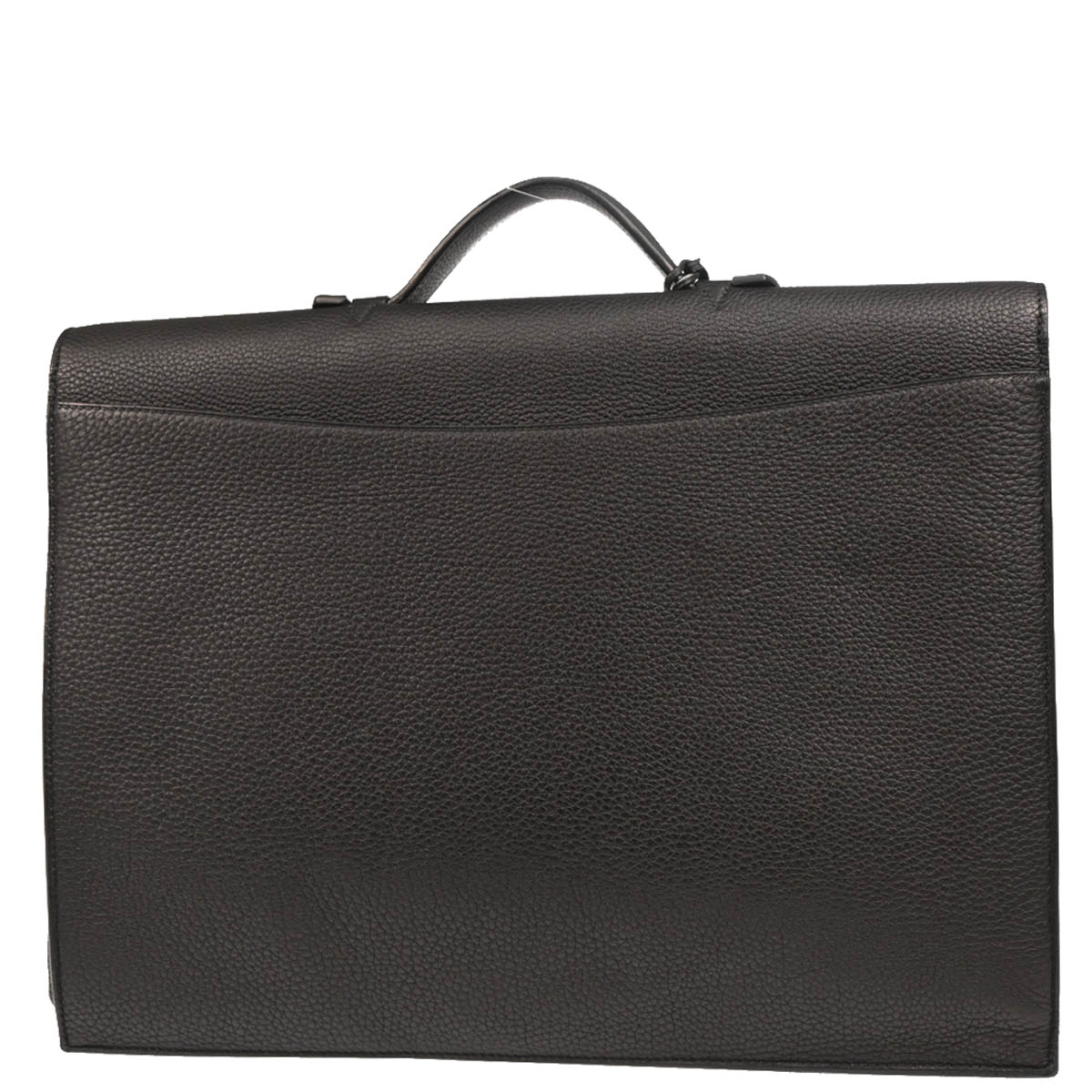 Hermes 2015 Black Togo Sac a Depeches 38 Briefcase