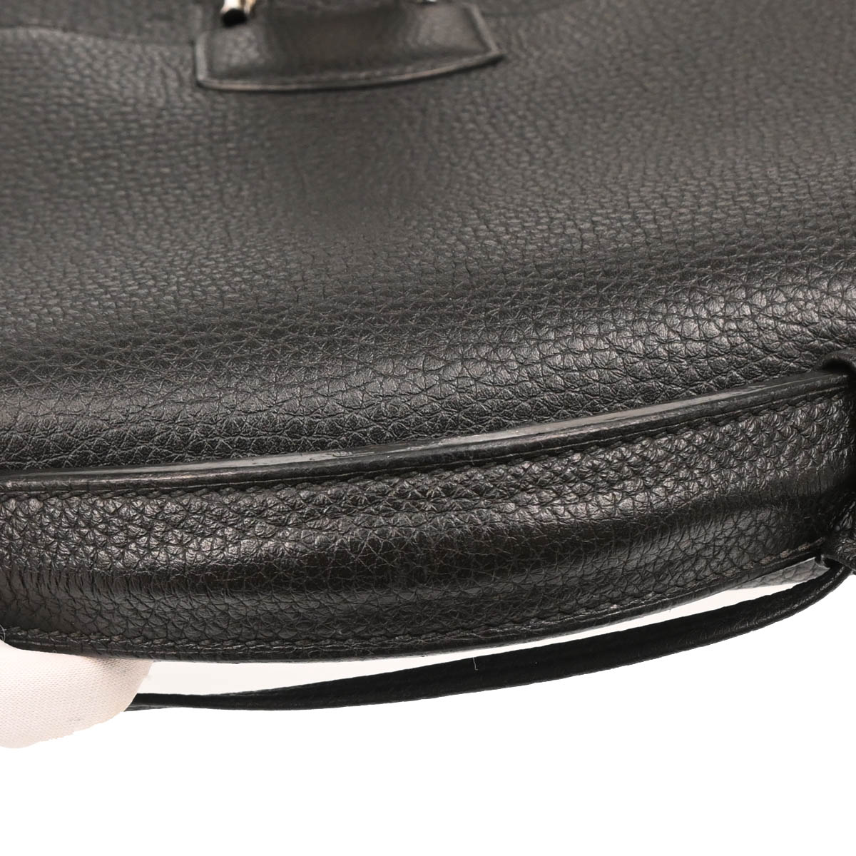 Hermes 2015 Black Togo Sac a Depeches 38 Briefcase