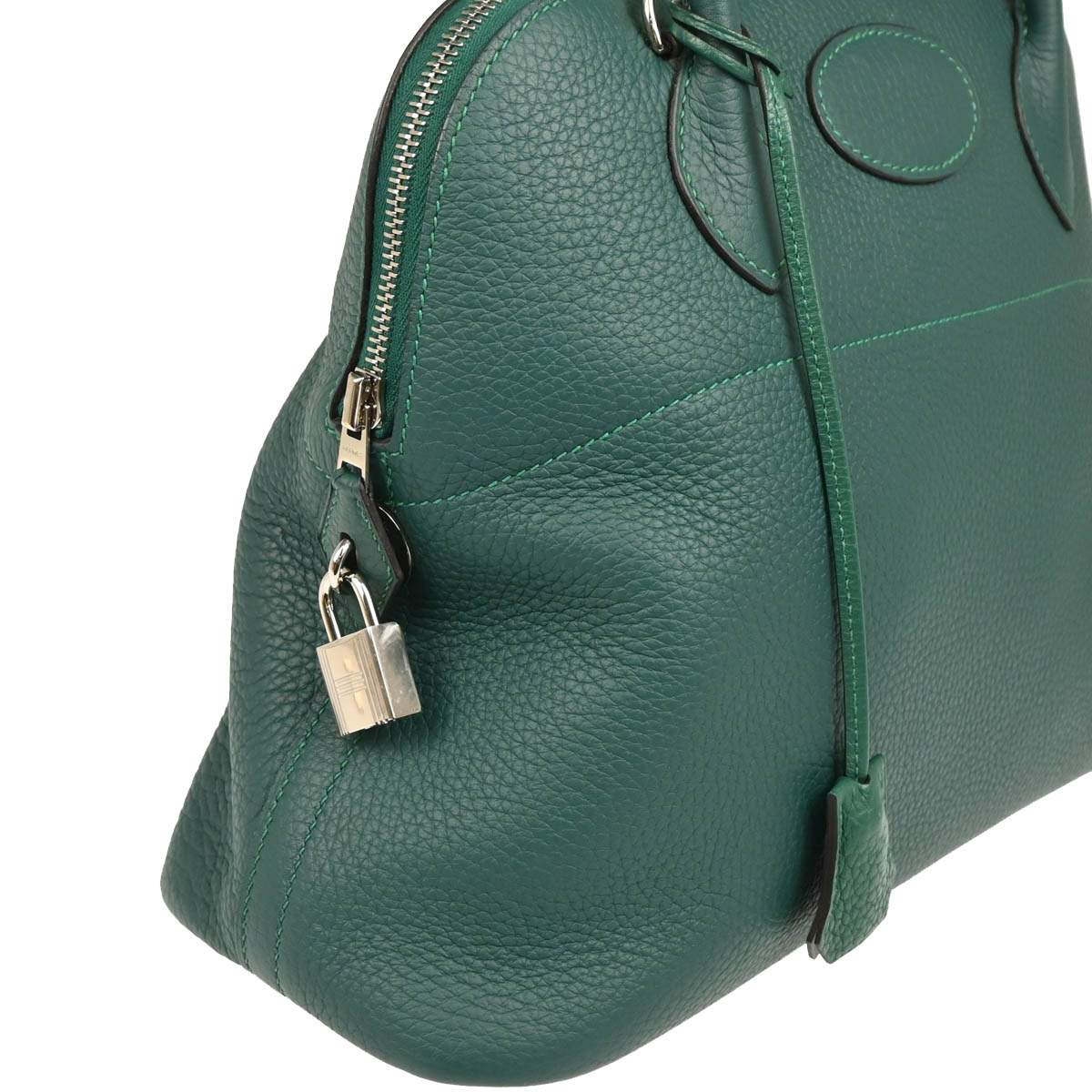 Hermes 2013 Malachite Taurillon Clemence Bolide 31 2way Shoulder Handbag
