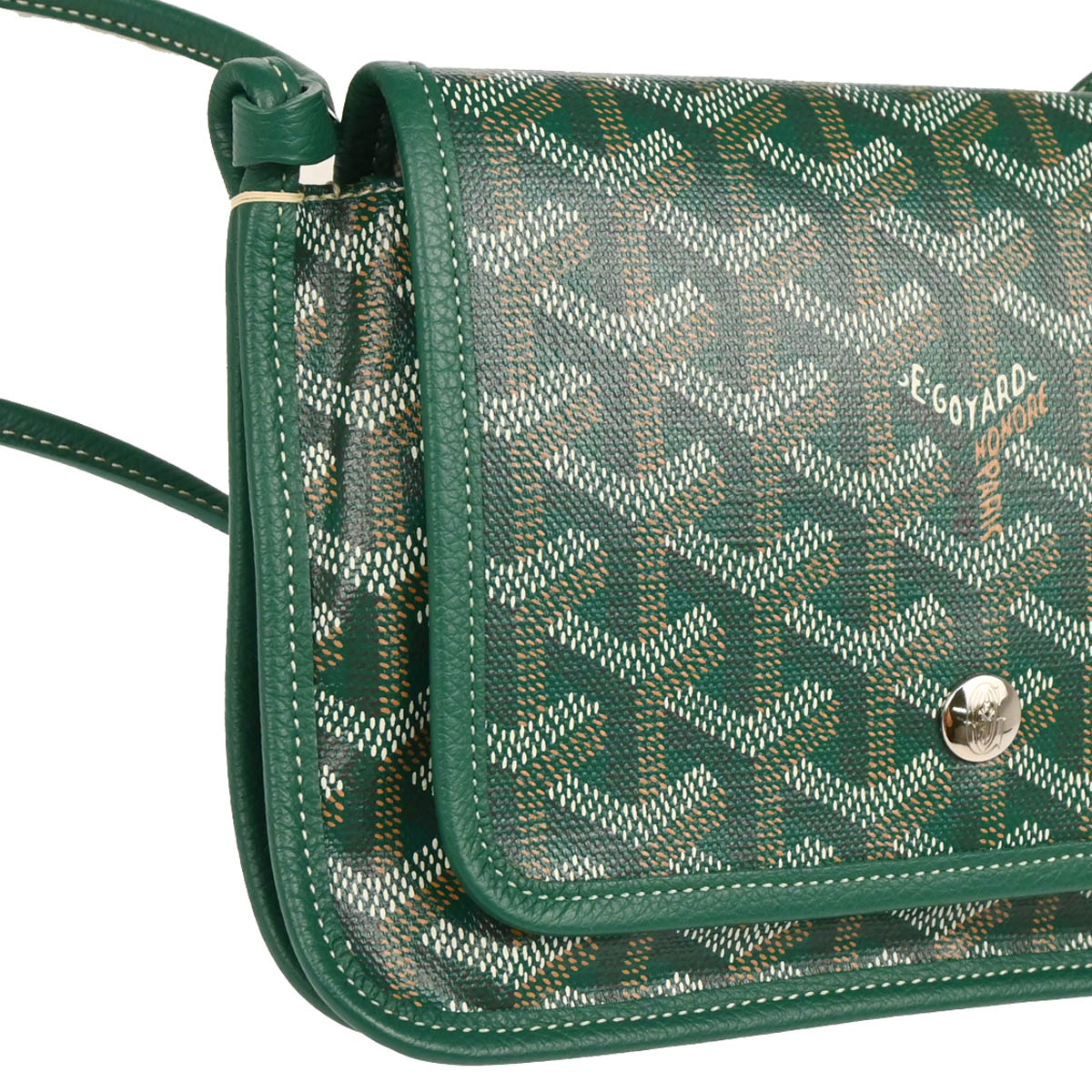 Goyard 2019 Green Plumet Shoulder Bag Pochette Wallet