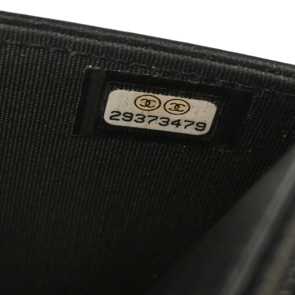 Boy Chanel 2019 Black Caviar Chevron Wallet on Chain WOC