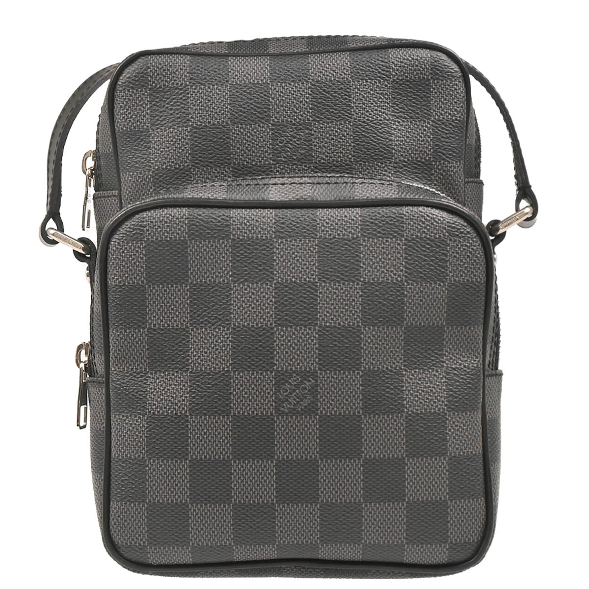 Louis Vuitton 2010 Damier Graphite Rem Shoulder Bag N41446
