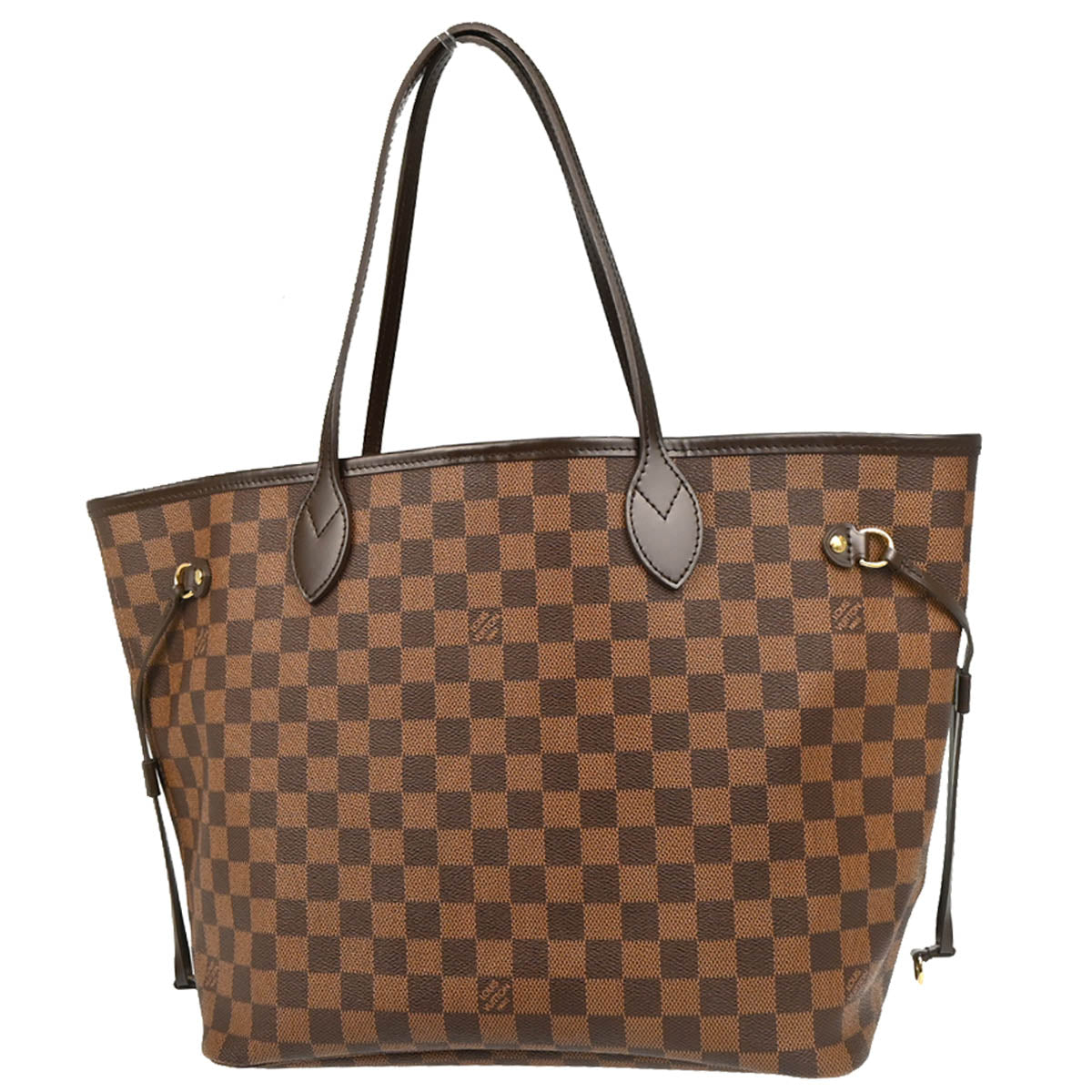 Louis Vuitton 2013 Damier Neverfull MM Shoulder Tote Bag N51105
