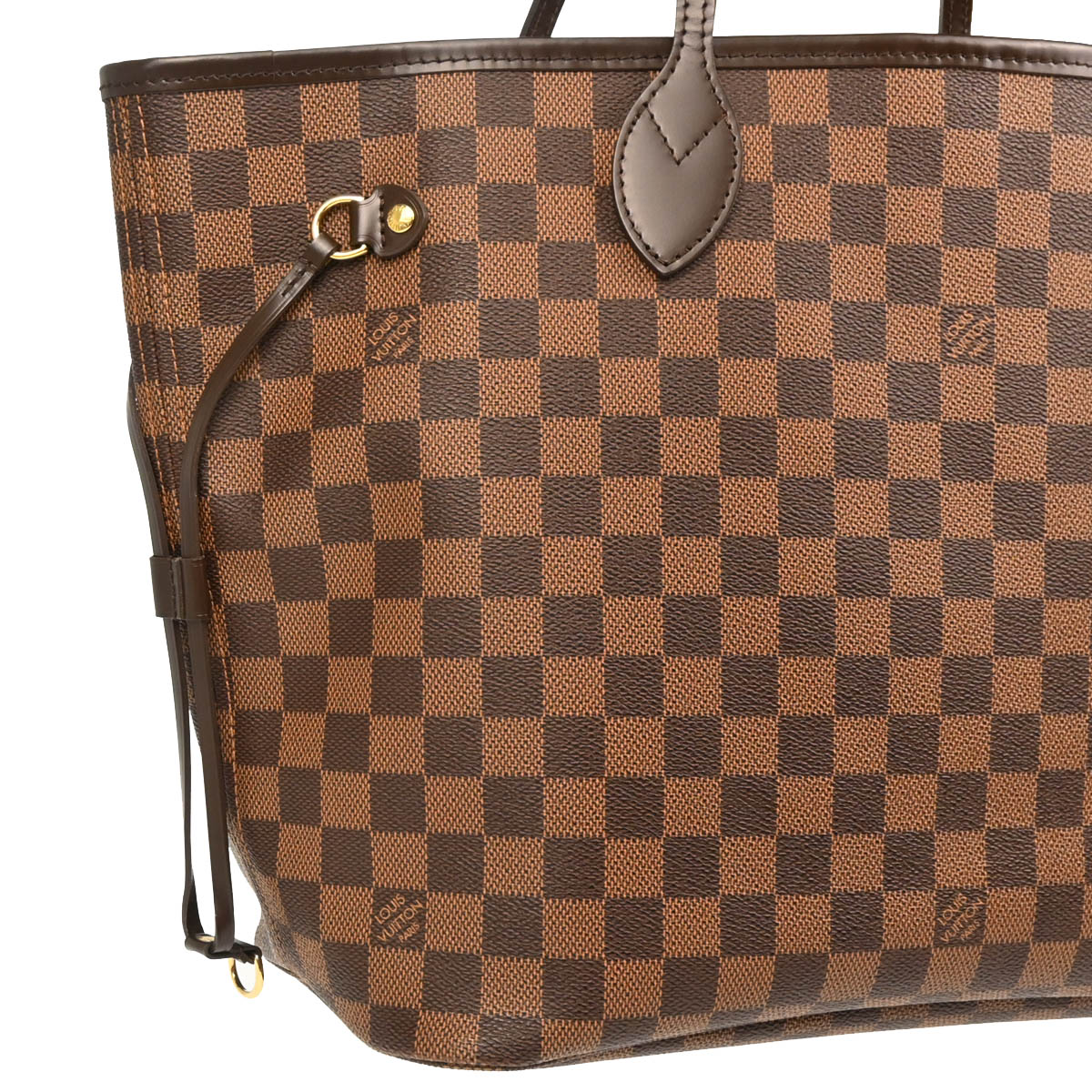 Louis Vuitton 2013 Damier Neverfull MM Shoulder Tote Bag N51105