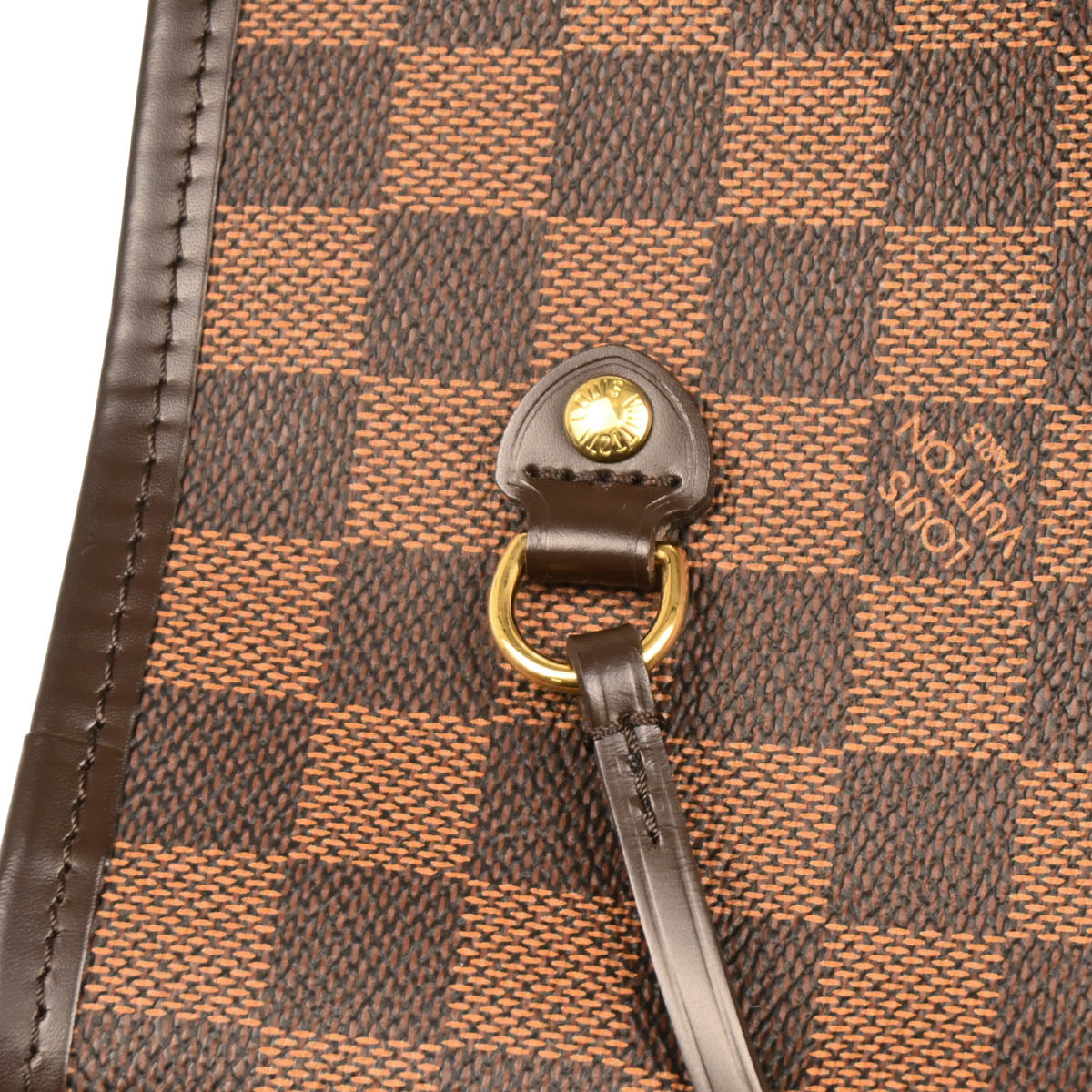 Louis Vuitton 2013 Damier Neverfull MM Shoulder Tote Bag N51105