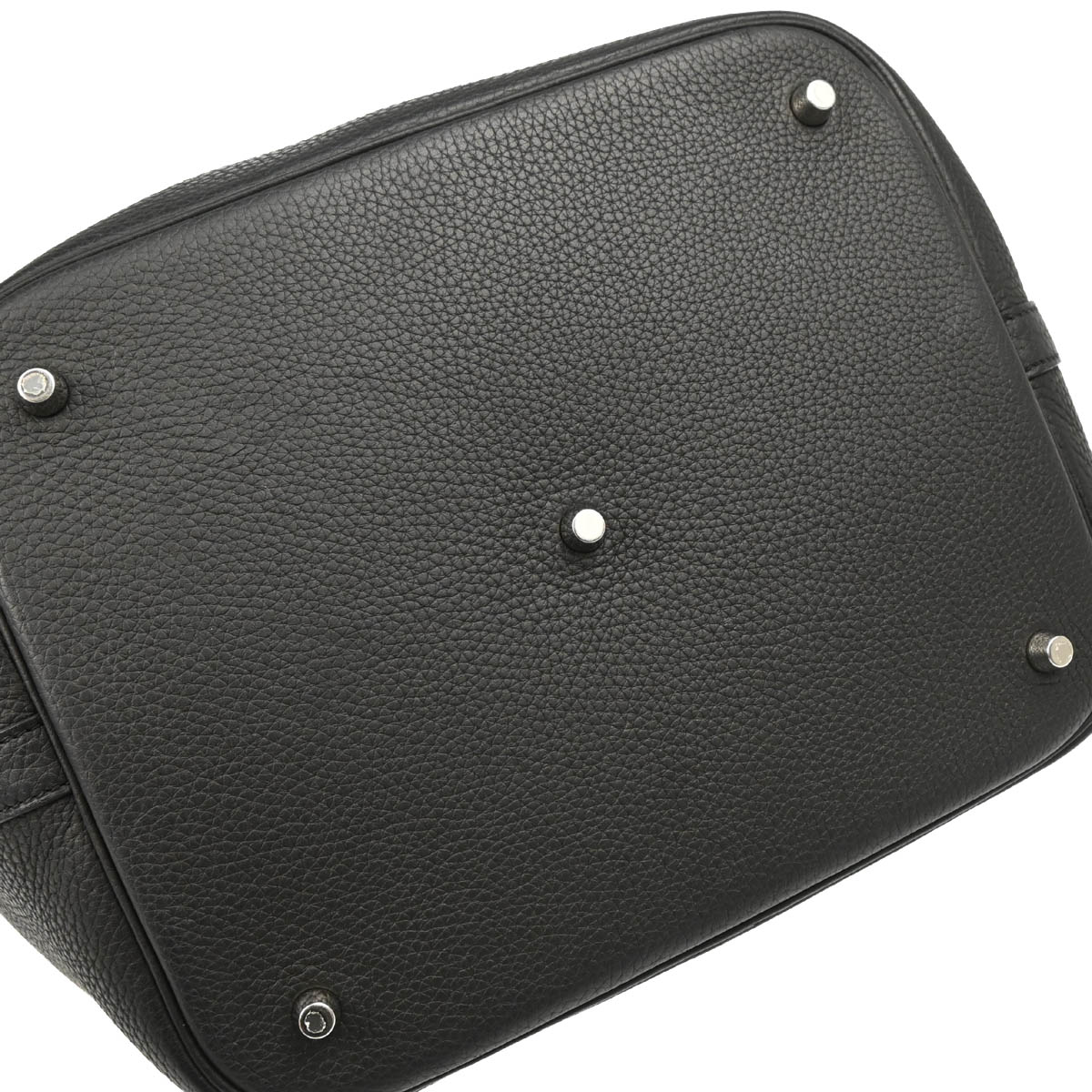 Hermes 2019 Black Taurillon Clemence Picotin Lock 26 GM Handbag