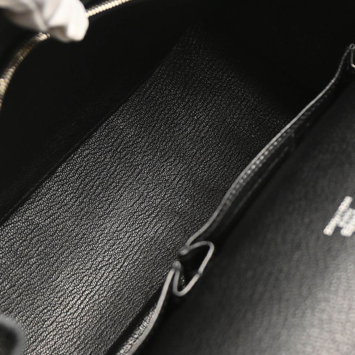 Hermes 2010 Black Taurillon Clemence Jypsiere 28 Shoulder Bag