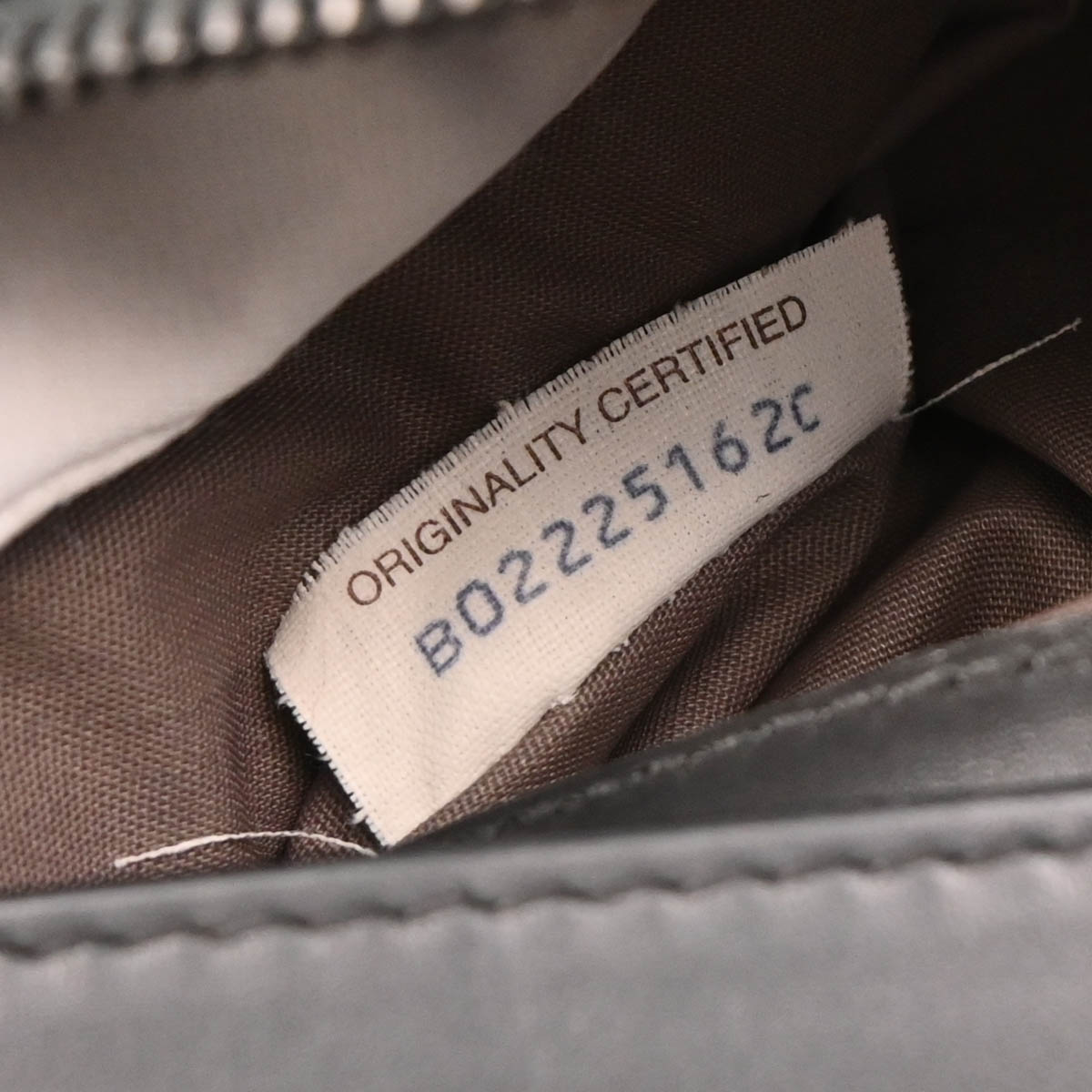 Bottega Veneta Gray Intrecciato Messenger Bag