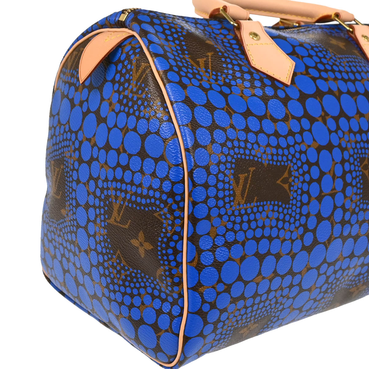 Louis Vuitton 2012 Blue Monogram Town Speedy 30 Handbag M40691