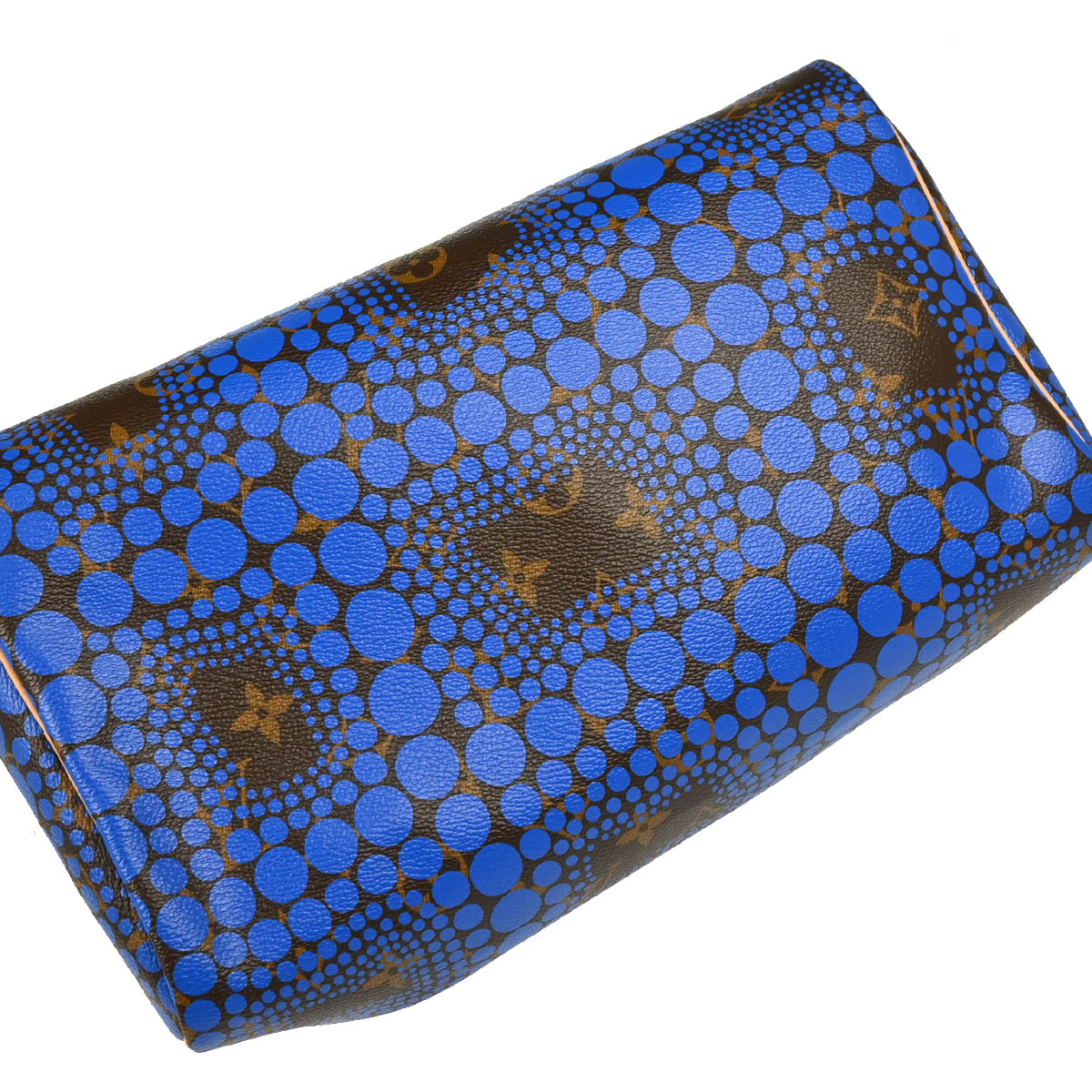 Louis Vuitton 2012 Blue Monogram Town Speedy 30 Handbag M40691
