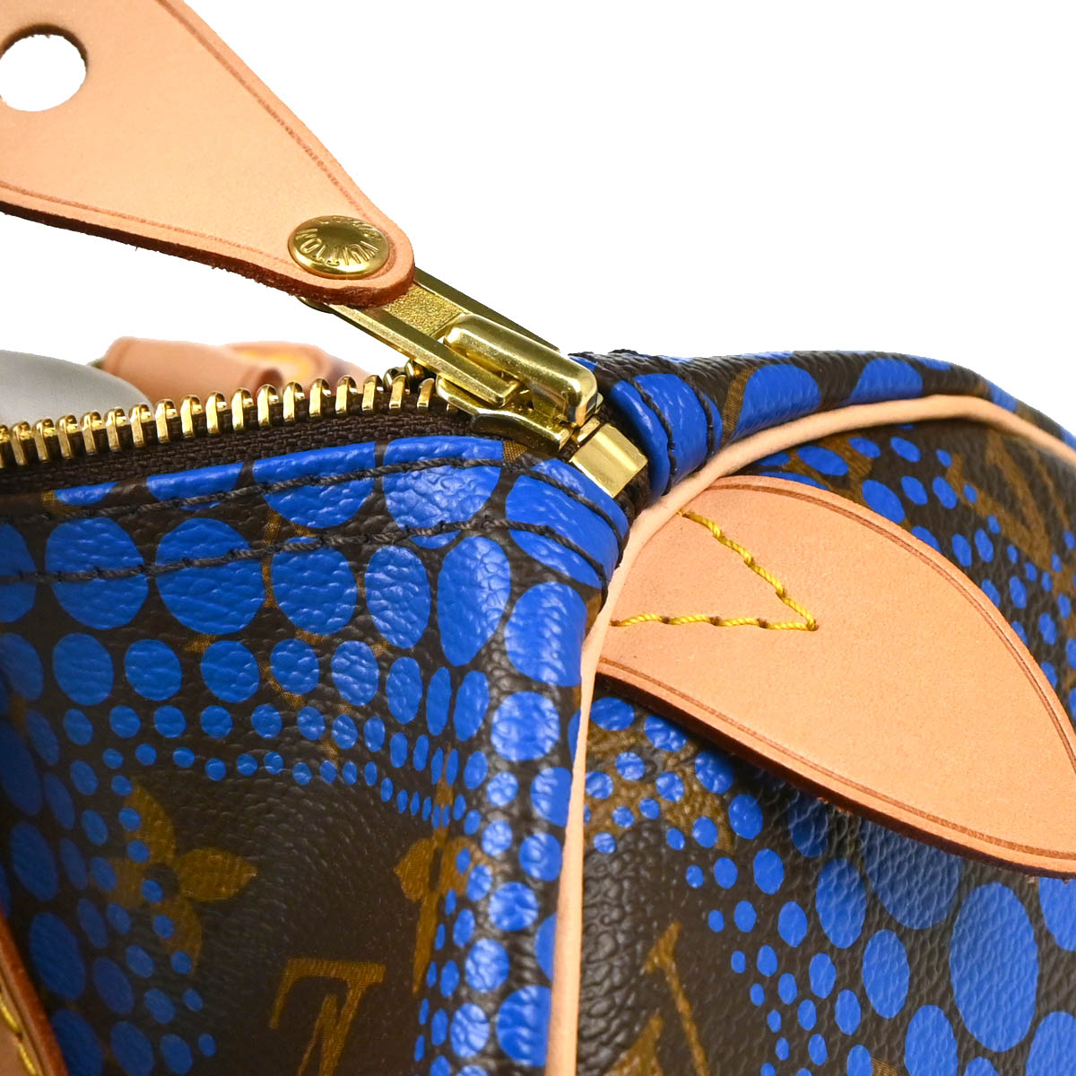 Louis Vuitton 2012 Blue Monogram Town Speedy 30 Handbag M40691