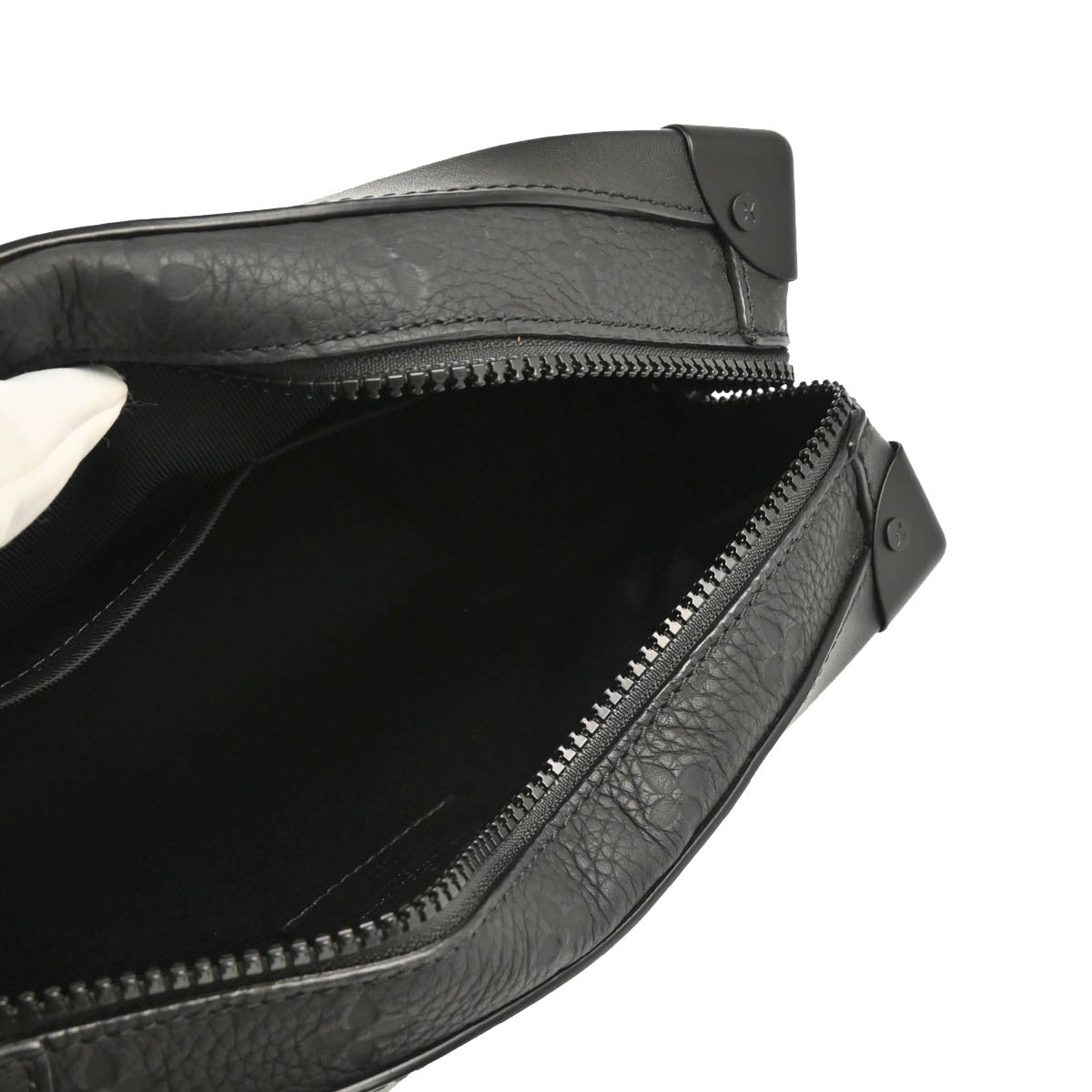 Louis Vuitton Black Taurillon Soft Trunk Shoulder Bag M53288