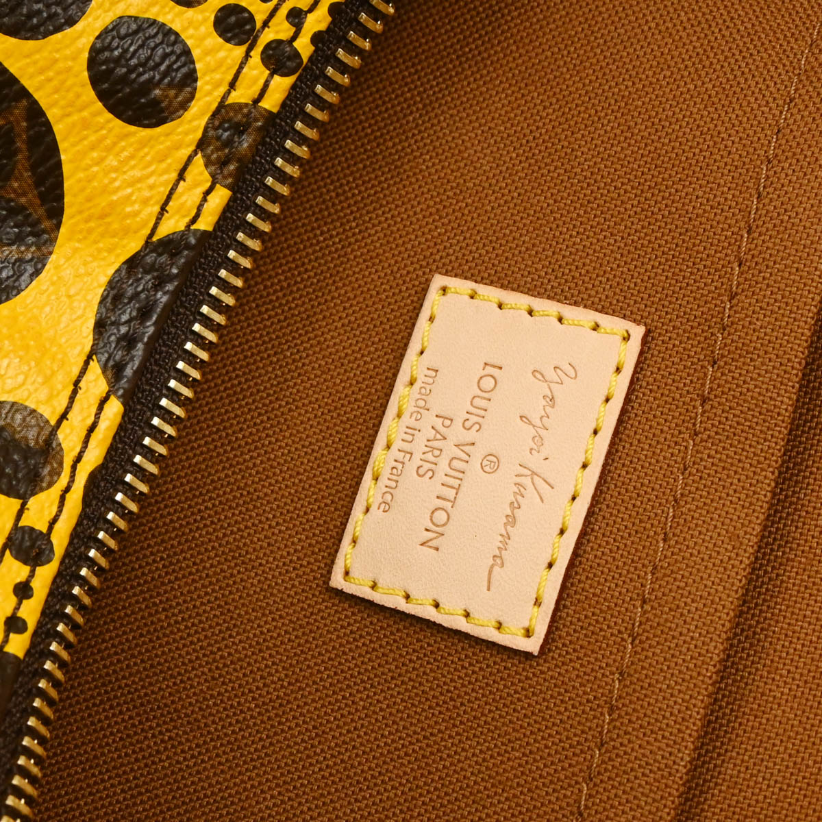 Louis Vuitton 2012 Yellow Pumpkin Dot Papillon 30 Handbag M40688