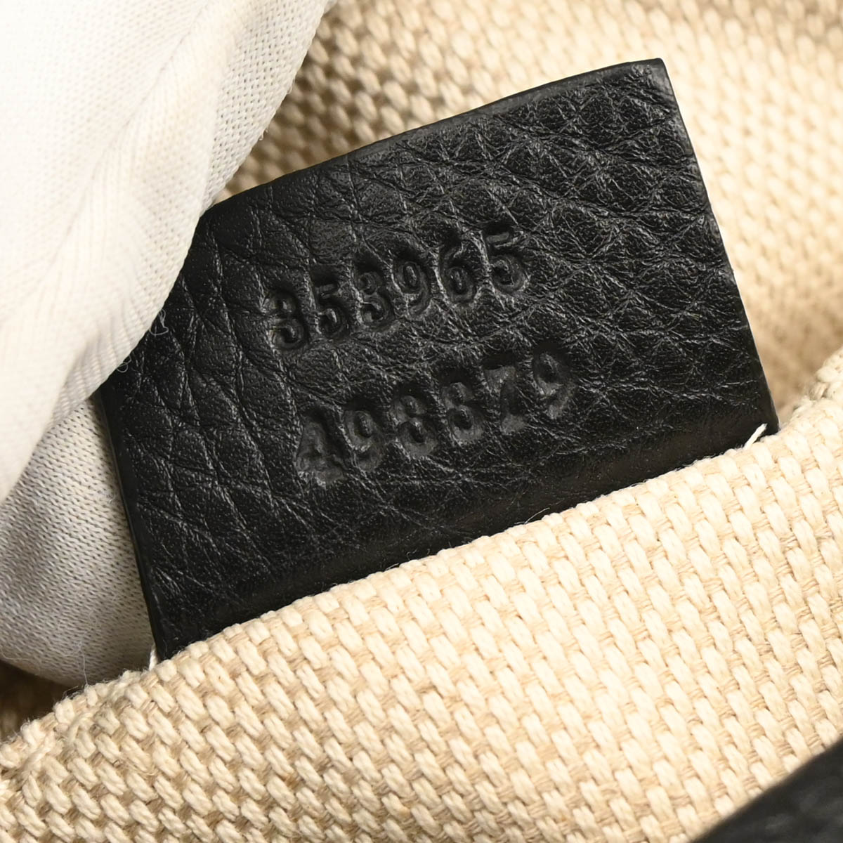 Gucci Black Leather Fringe Shoulder Bag