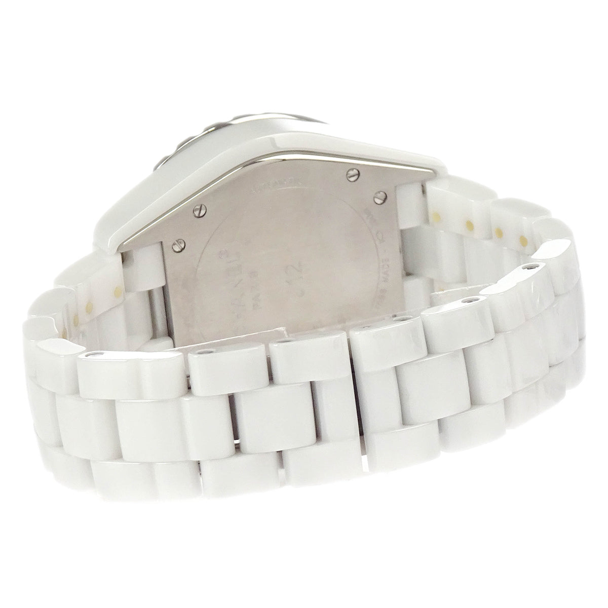 Chanel Ref.H2009 J12 Chronograph 41mm Watch Ceramic SS Diamond