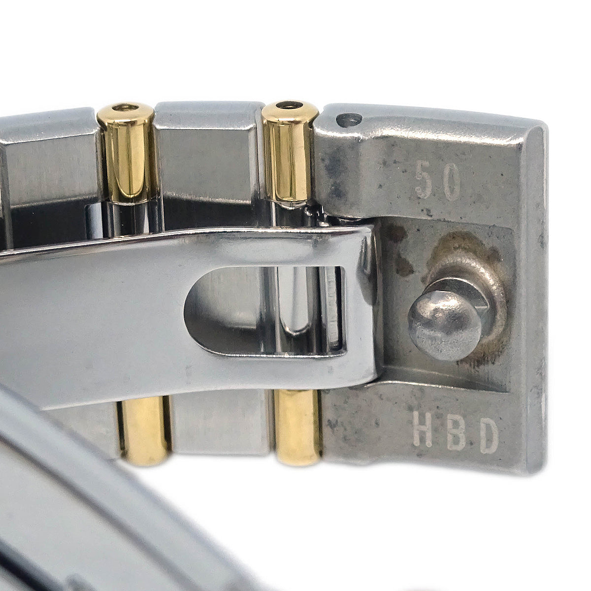 Omega Constellation Quartz Watch 18KYG SS Diamond Shell