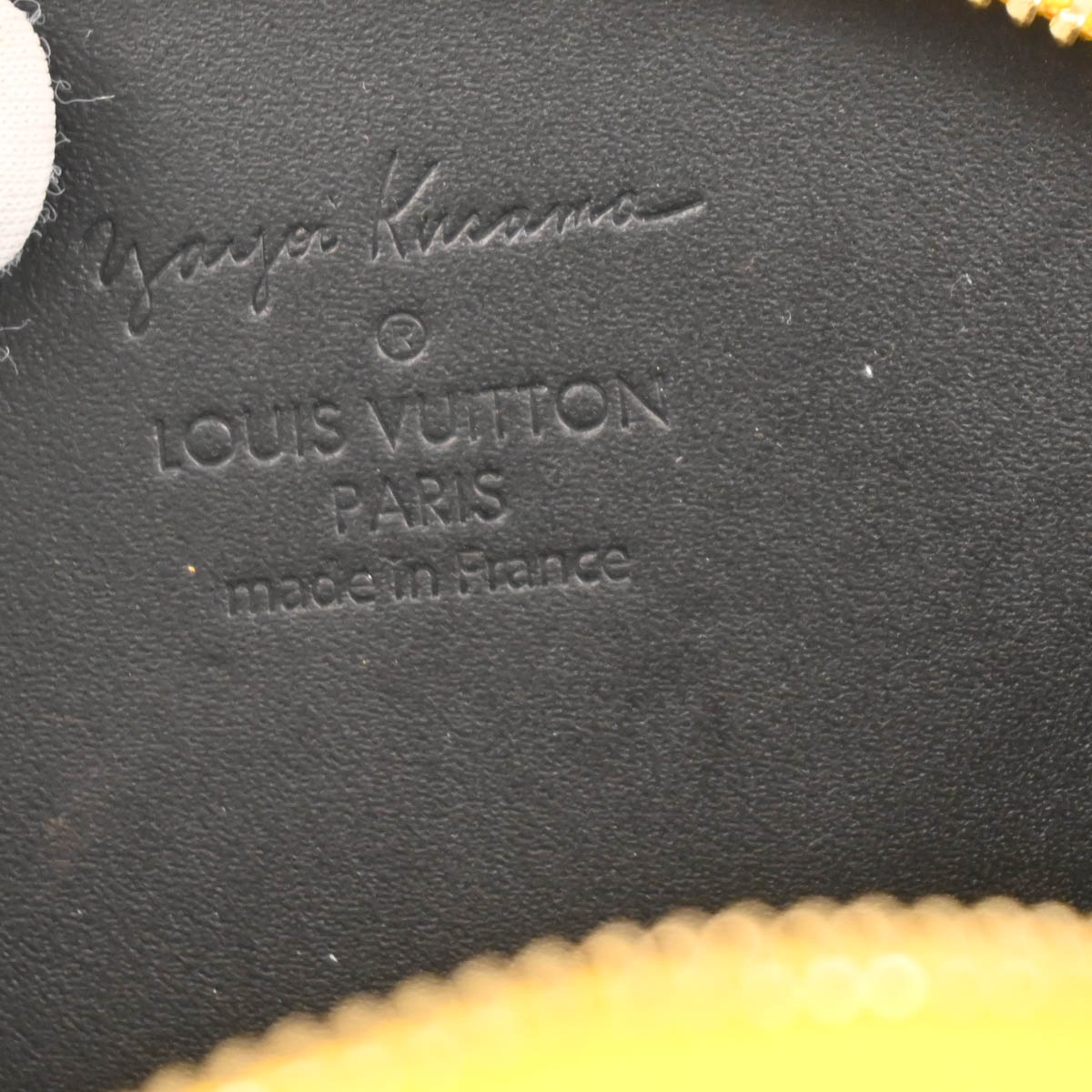 Louis Vuitton 2012 Yellow Pumpkin Dot Porte Monnet Chapeau M91569