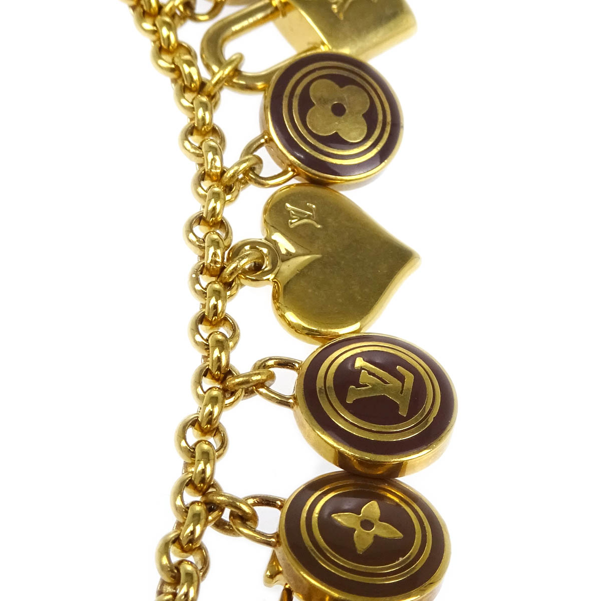 Louis Vuitton Porte Cles Chainne Pastille M65386 Chain Charm Small Good