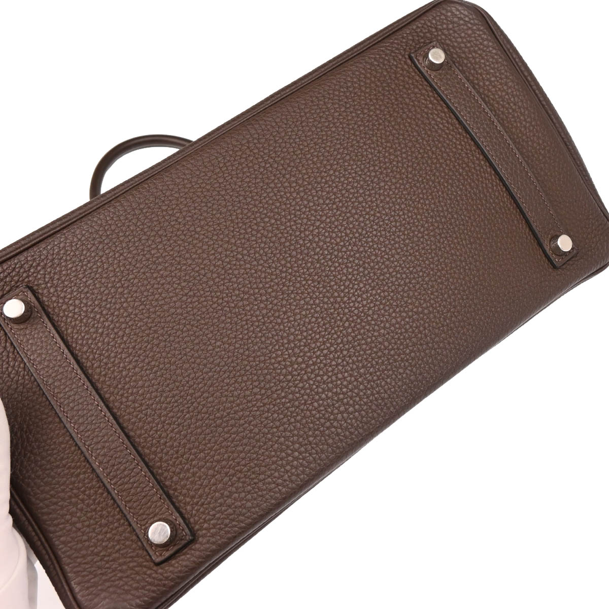 Hermes Ebene Togo Birkin 35 Handbag
