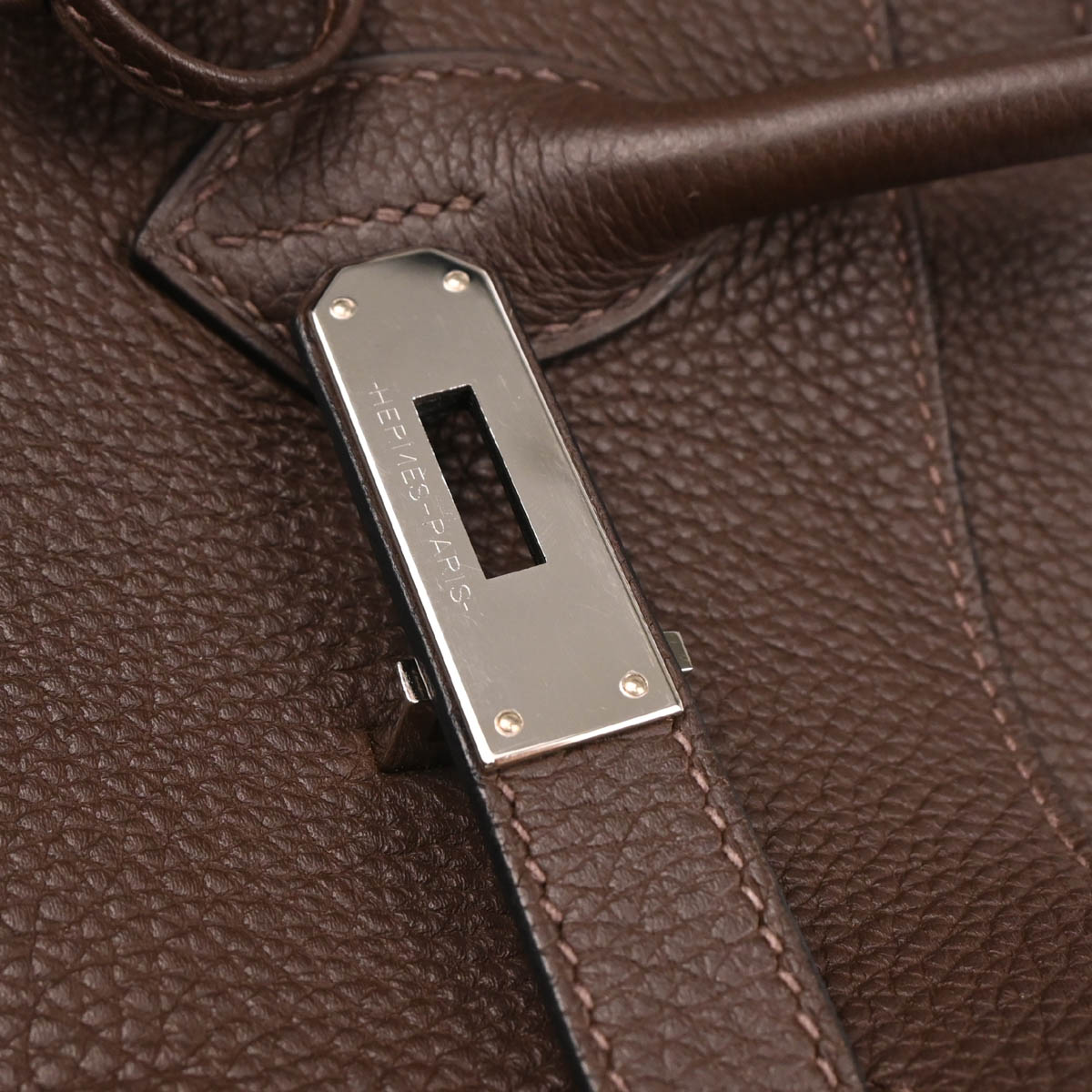 Hermes Ebene Togo Birkin 35 Handbag