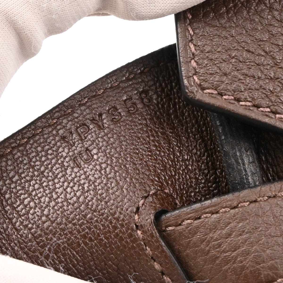 Hermes Ebene Togo Birkin 35 Handbag