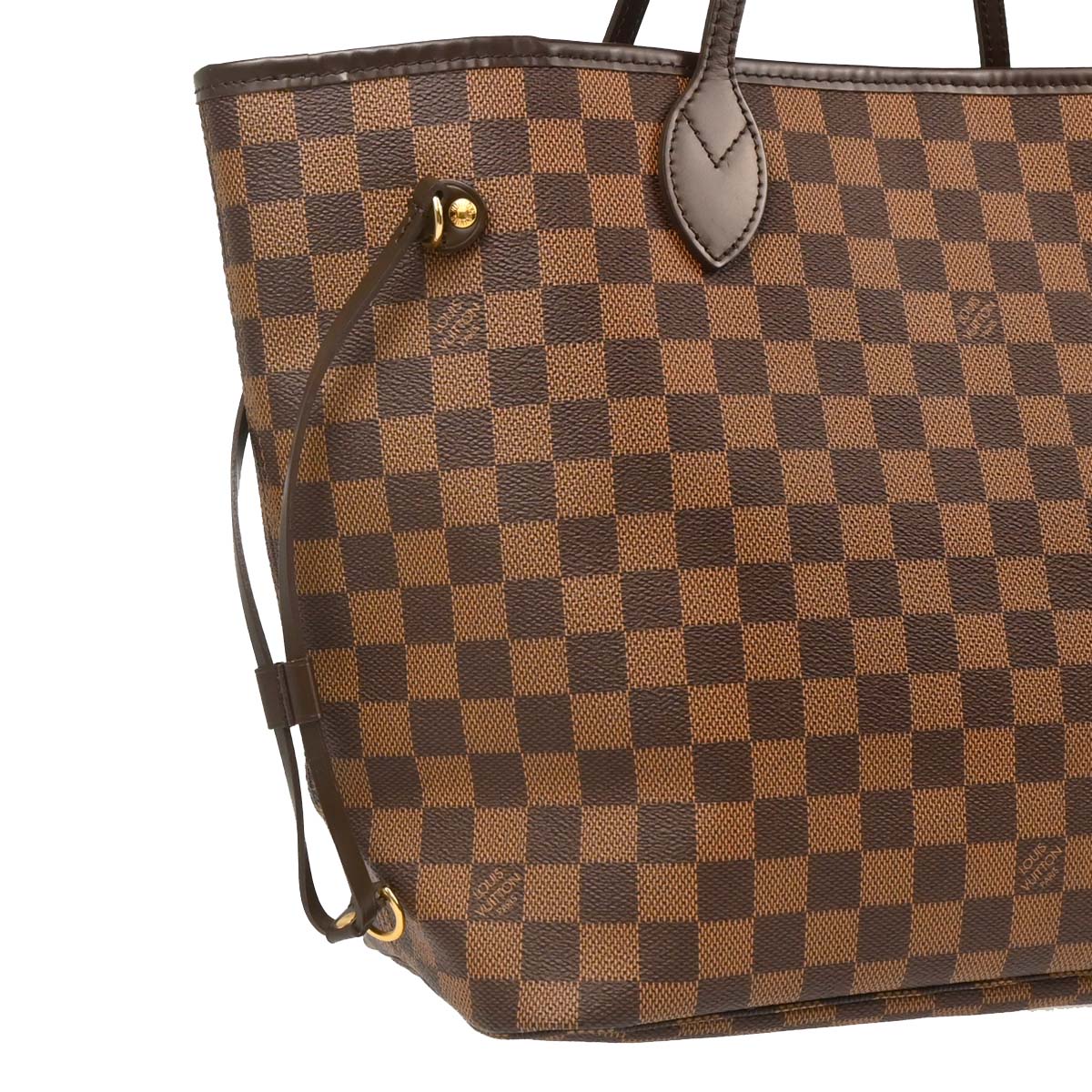 Louis Vuitton Damier Neverfull MM Shoulder Tote Bag N51105