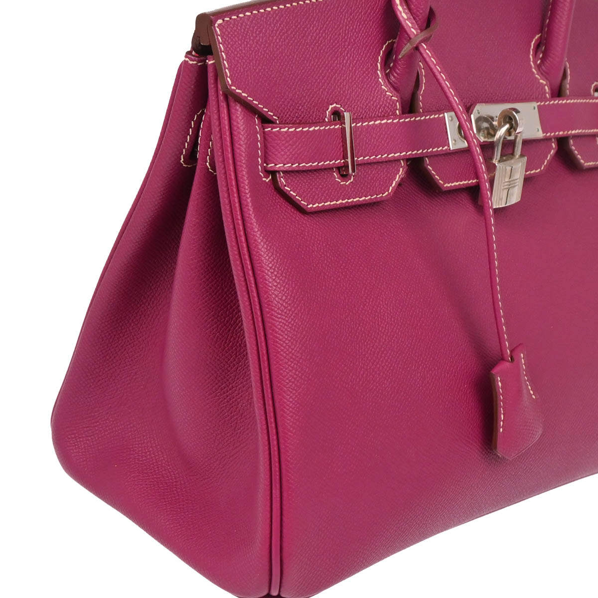 Hermes 2011 Tosca x Rose Tyrien Epsom Birkin 30 Candy Handbag