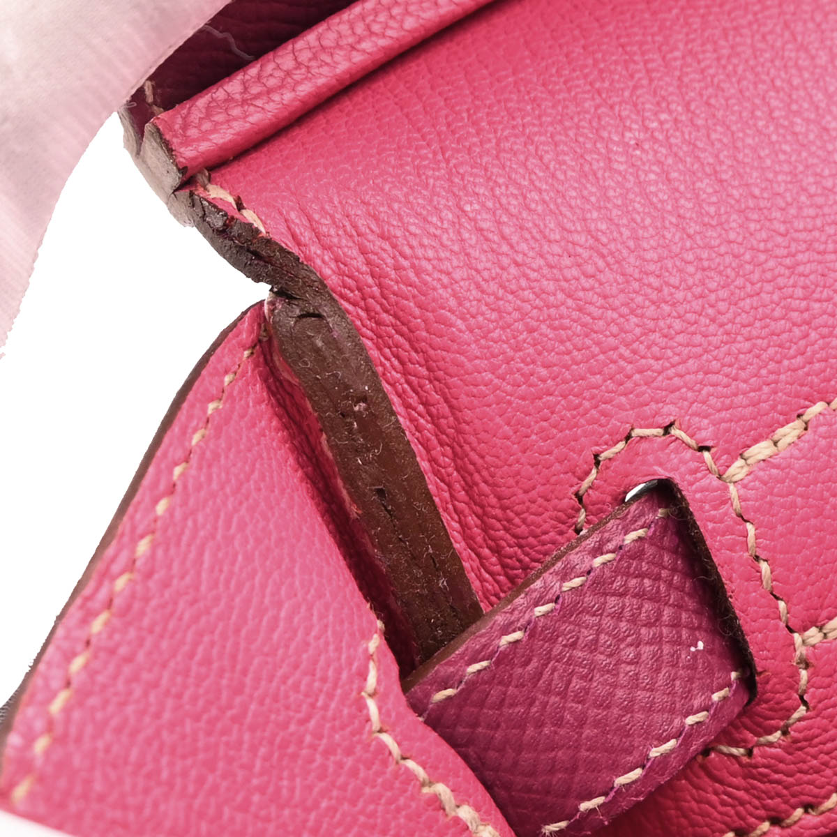 Hermes 2011 Tosca x Rose Tyrien Epsom Birkin 30 Candy Handbag