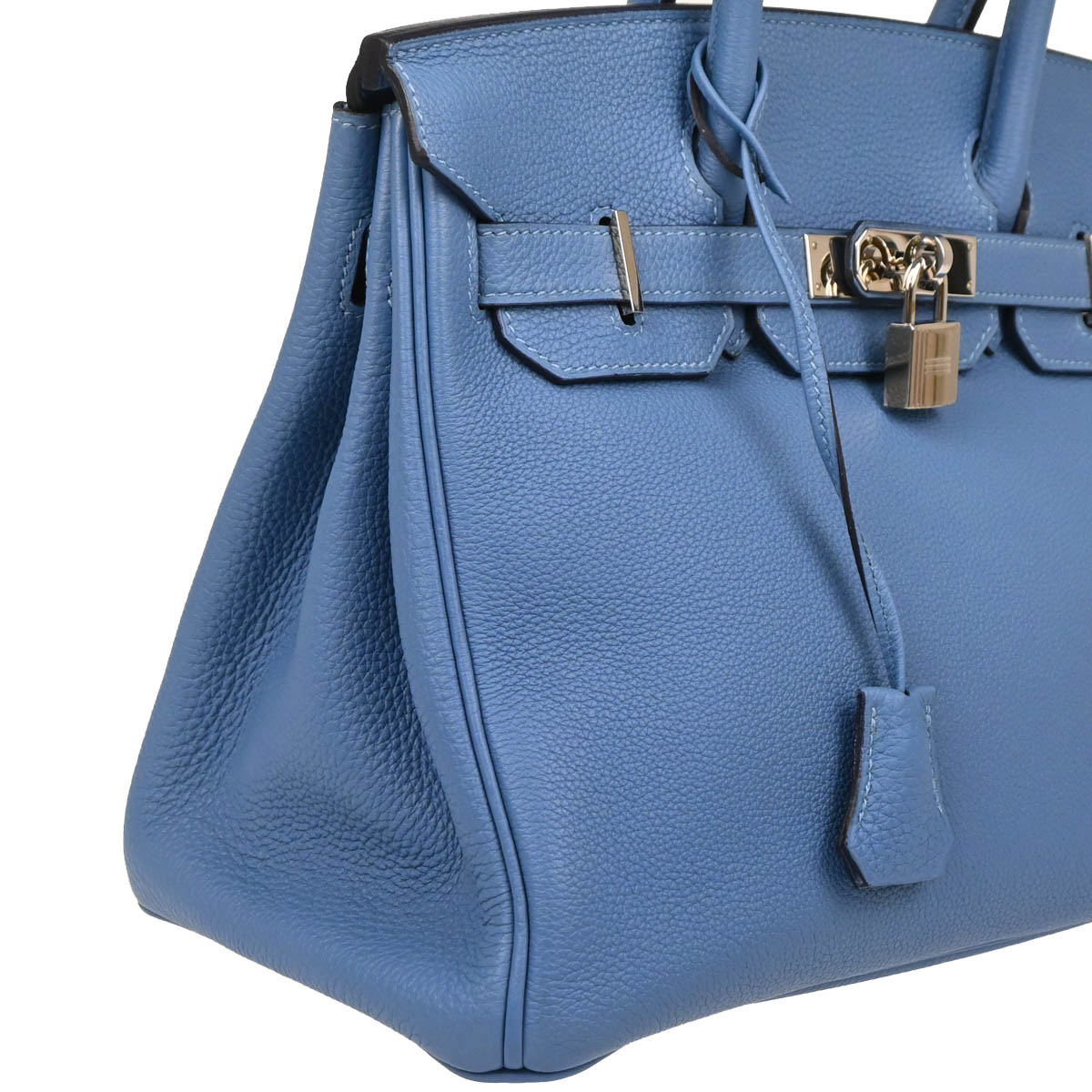 Hermes 2018 Blue Azur Togo Birkin 30 Handbag