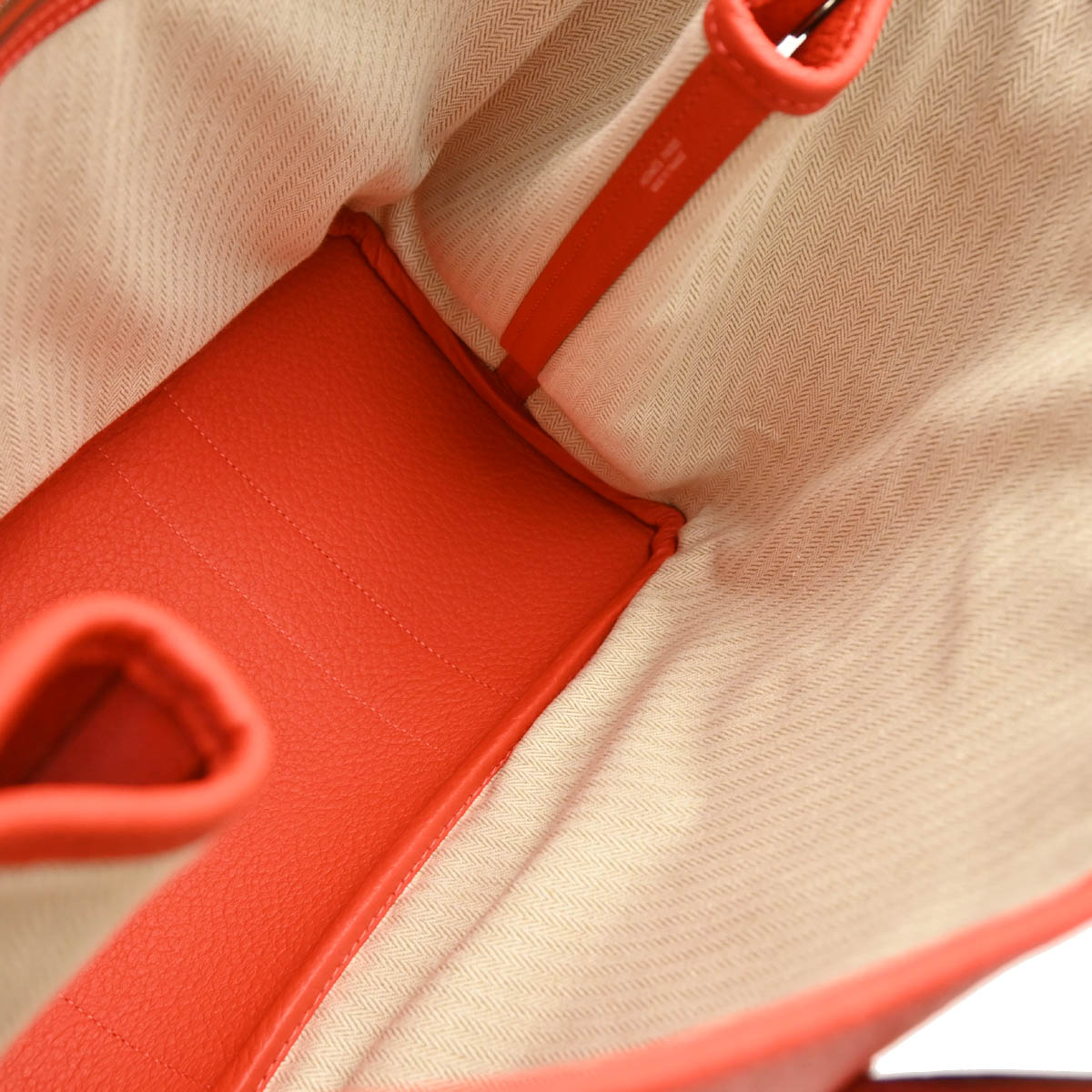 Hermes 2014 Rouge Pivoine Country Garden Party 36 PM Tote Bag
