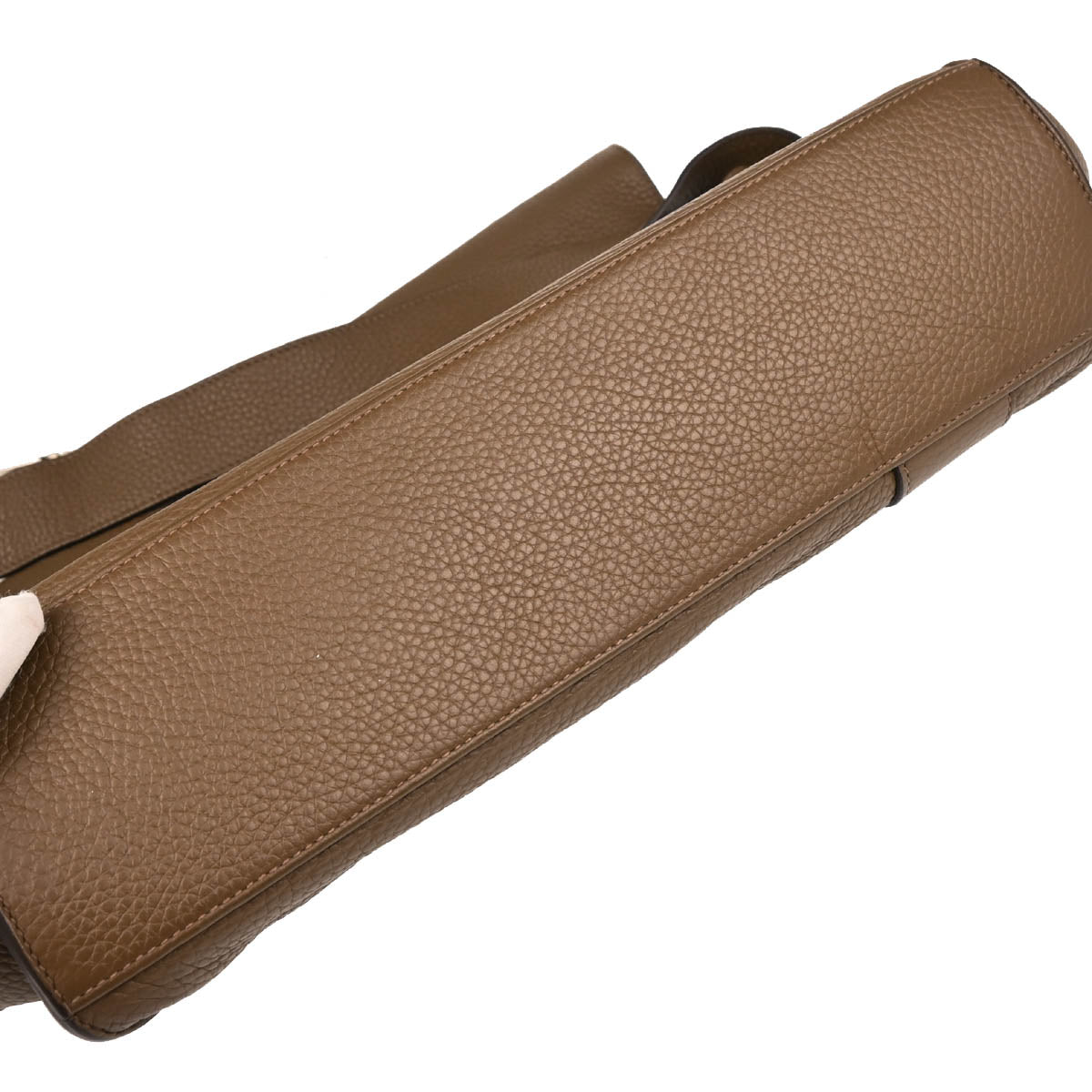 Hermes 2013 Taupe Gray Taurillon Clemence Alfred 35 Messenger Bag