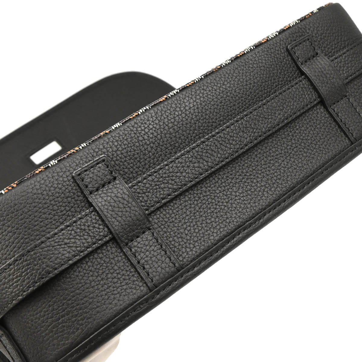Goyard Black Belvedere MM Shoulder Bag