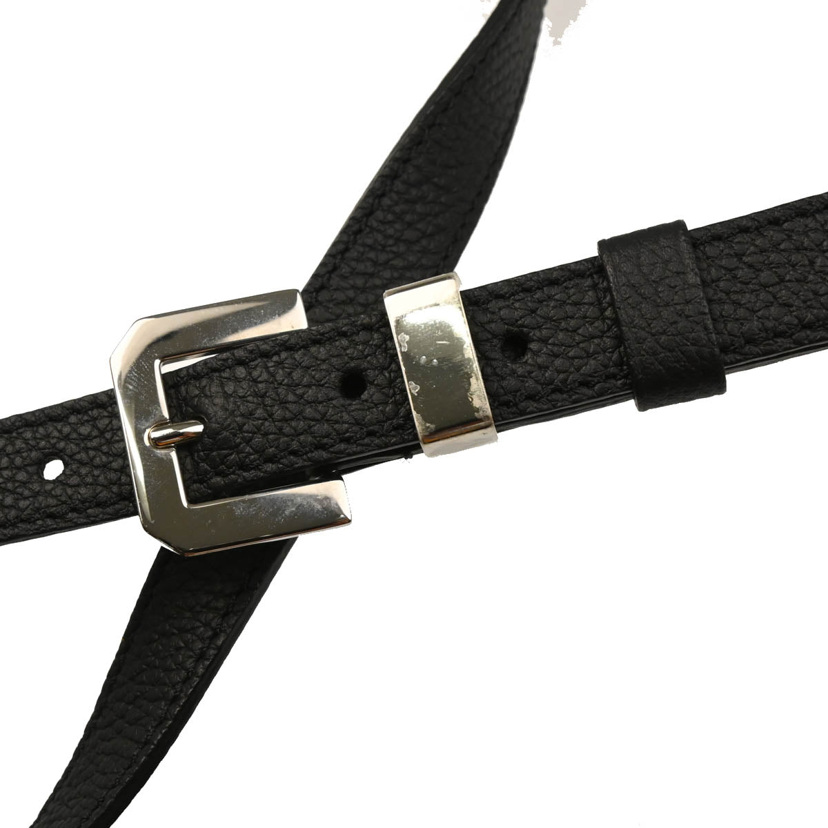Goyard Black Belvedere MM Shoulder Bag