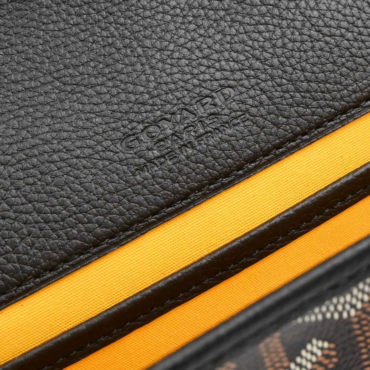 Goyard Black Belvedere MM Shoulder Bag