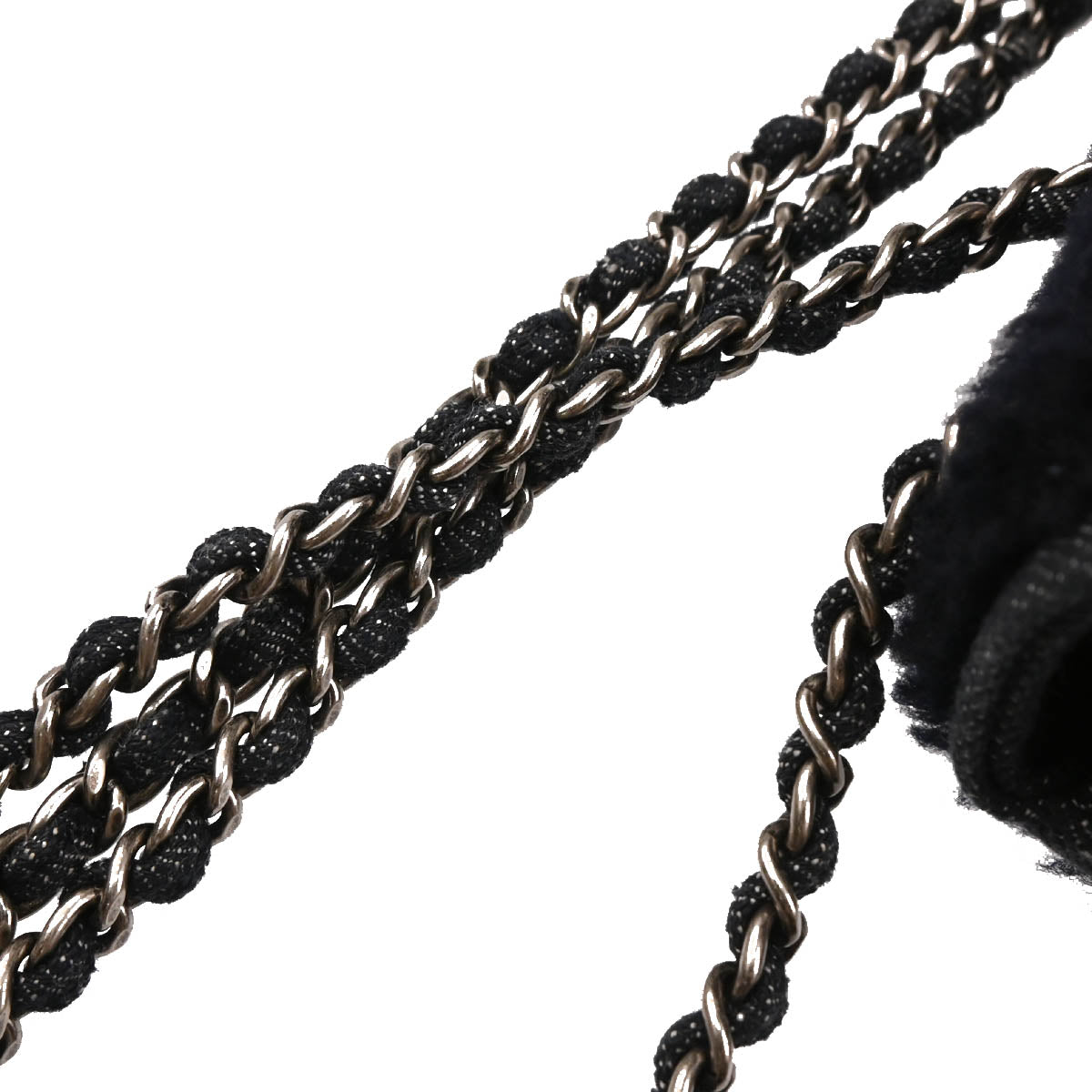 Chanel 2014 Navy Mouton Denim Paris Dallas Single Flap Shoulder Bag