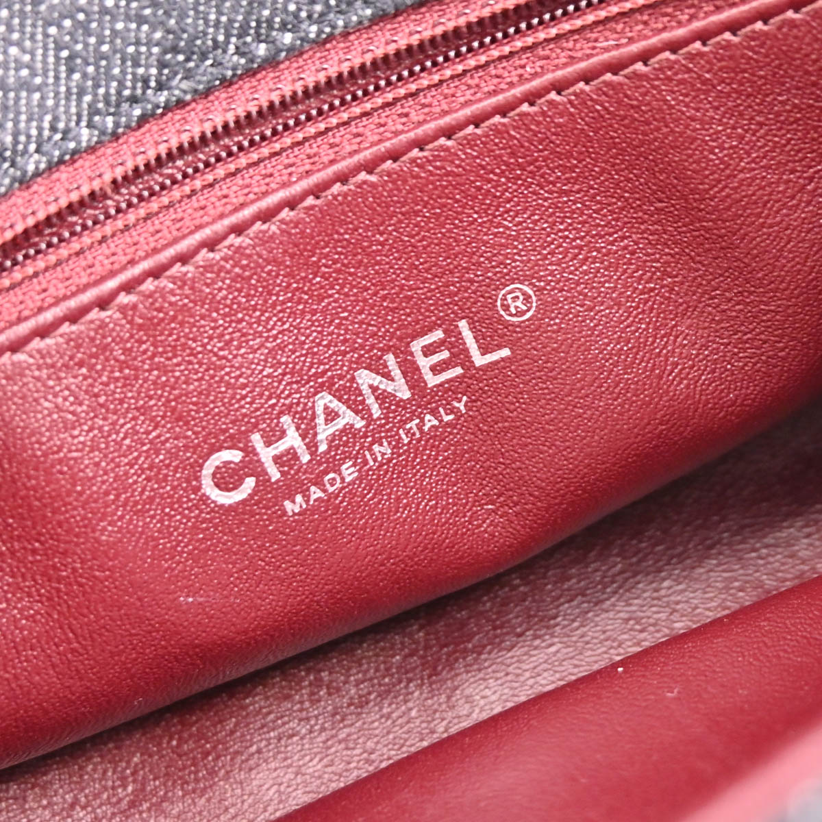 Chanel 2014 Navy Mouton Denim Paris Dallas Single Flap Shoulder Bag