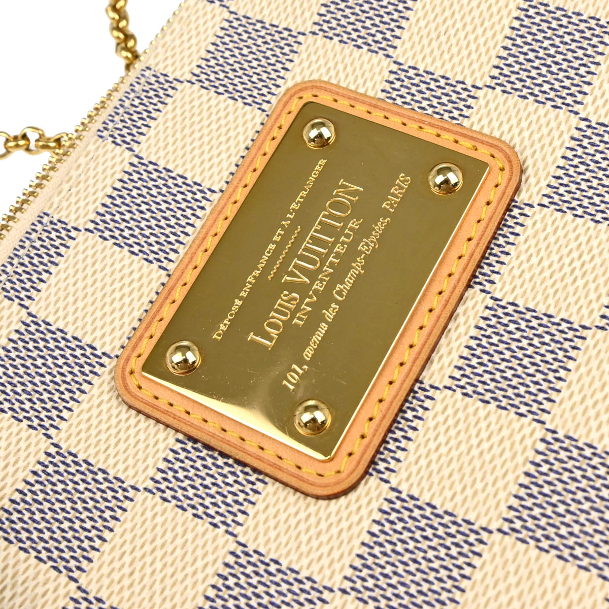 Louis Vuitton 2013 Damier Azur Eva 2way Shoulder Handbag N55214