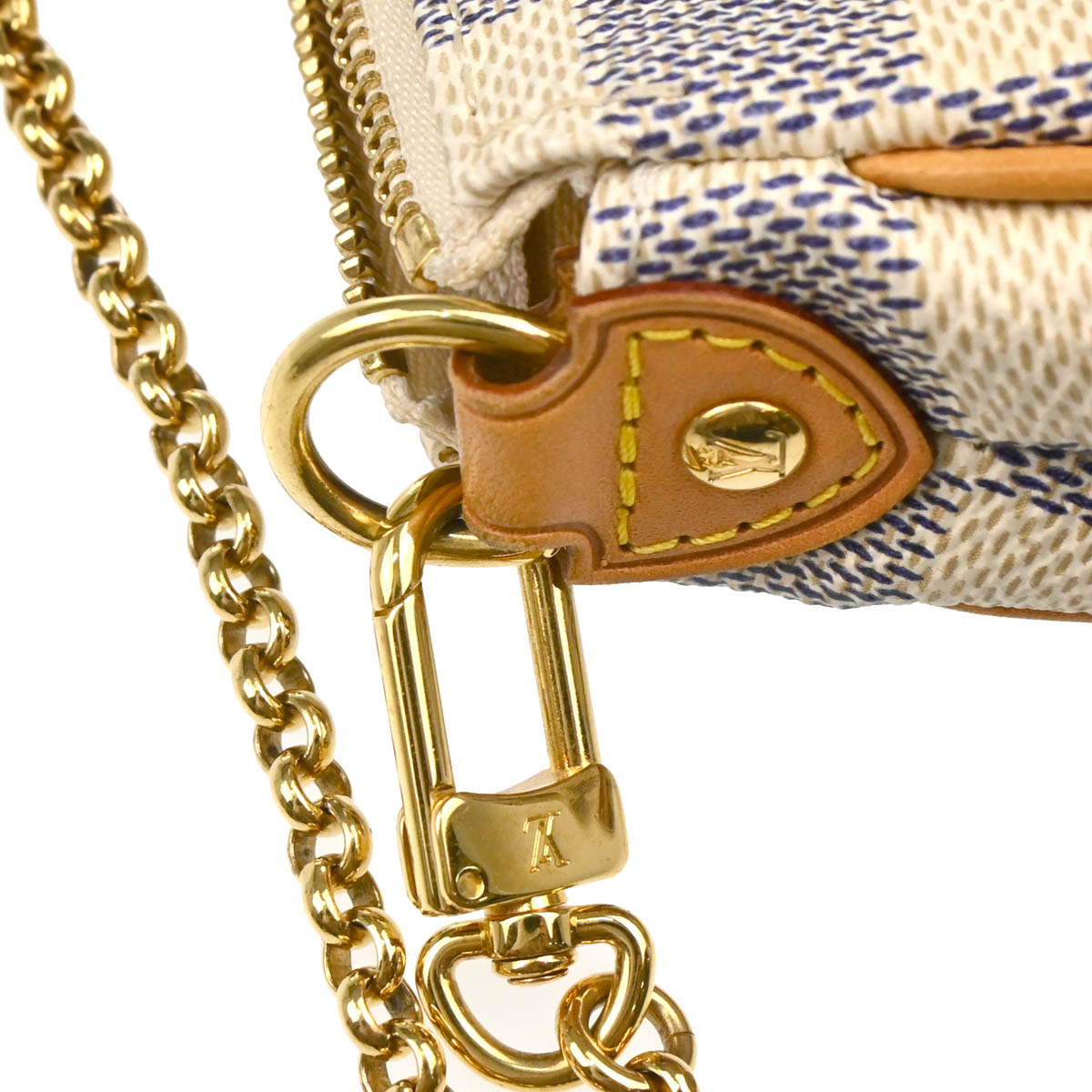 Louis Vuitton 2013 Damier Azur Eva 2way Shoulder Handbag N55214