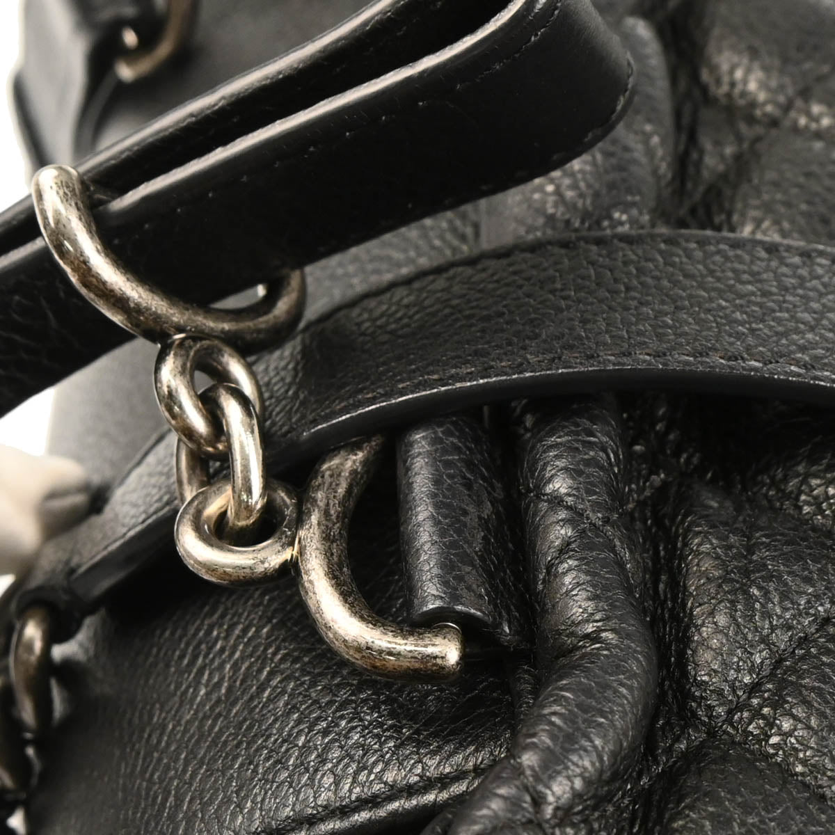 Chanel 2016-2017 Black Caviar Casual Rock Backpack