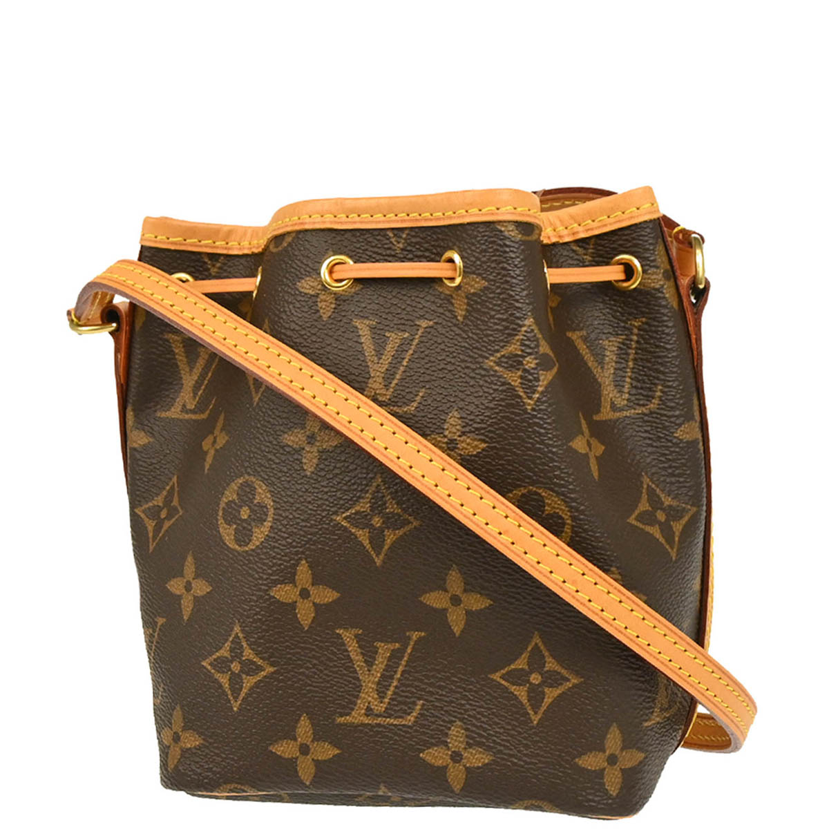Louis Vuitton 2016 Monogram Nano Noe Shoulder Bag M41346