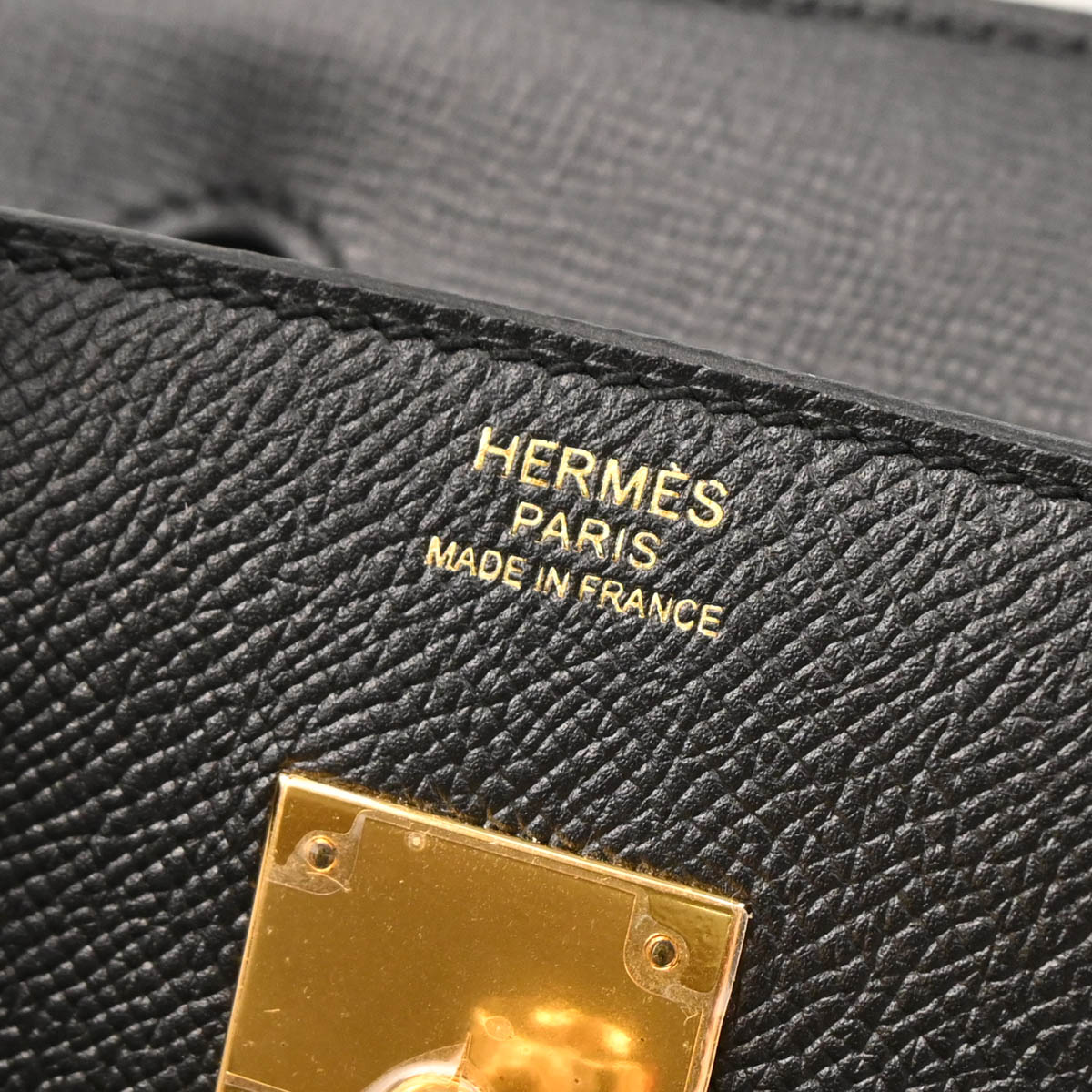 Hermes 2017 Black Epsom Birkin 30 Handbag