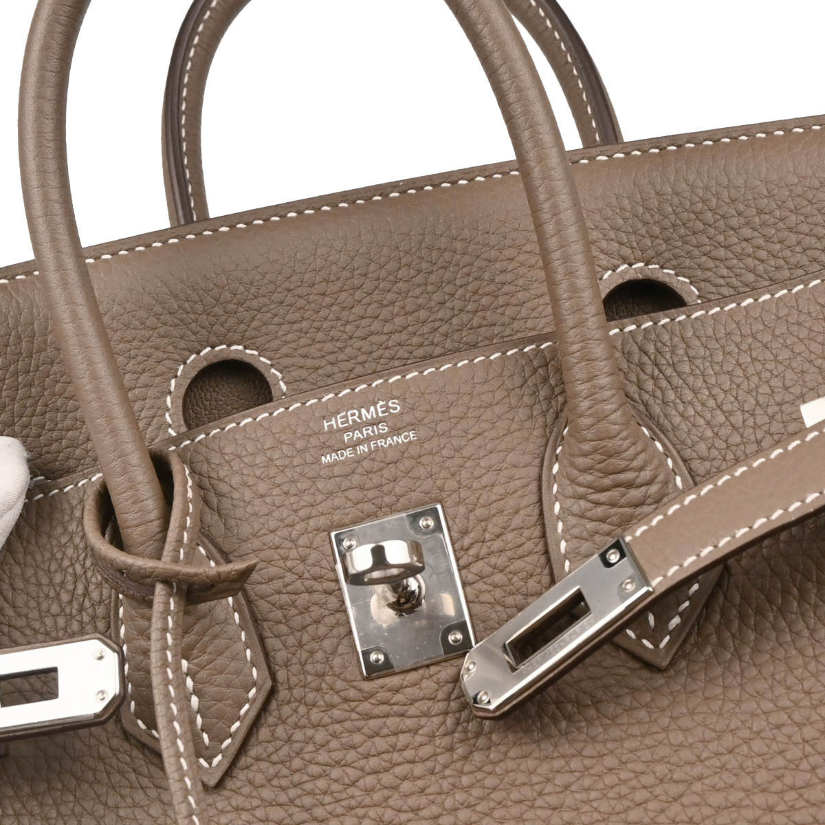 Hermes 2019 Etoupe Togo Birkin 25 Handbag